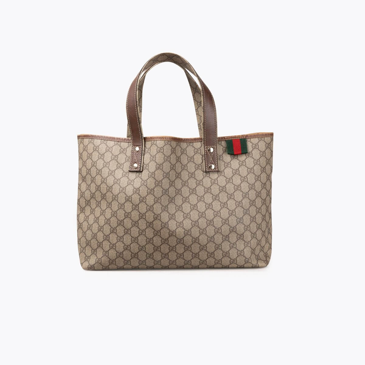 GUCCI GG Supreme Canvas Tote
