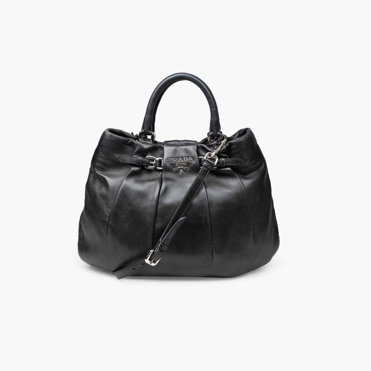 PRADA Vitello Daino Tote Bag