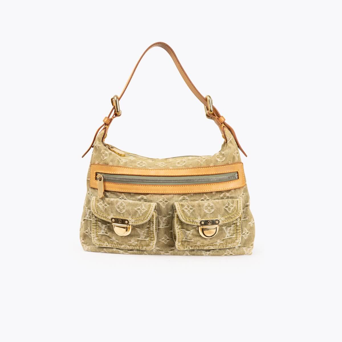 LOUIS VUITTON Denim Baggy PM Bag