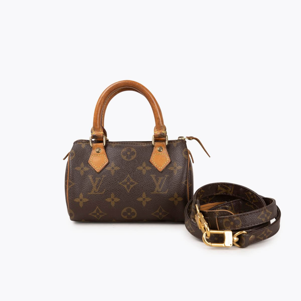 LOUIS VUITTON Monogram Nano Speedy Bag