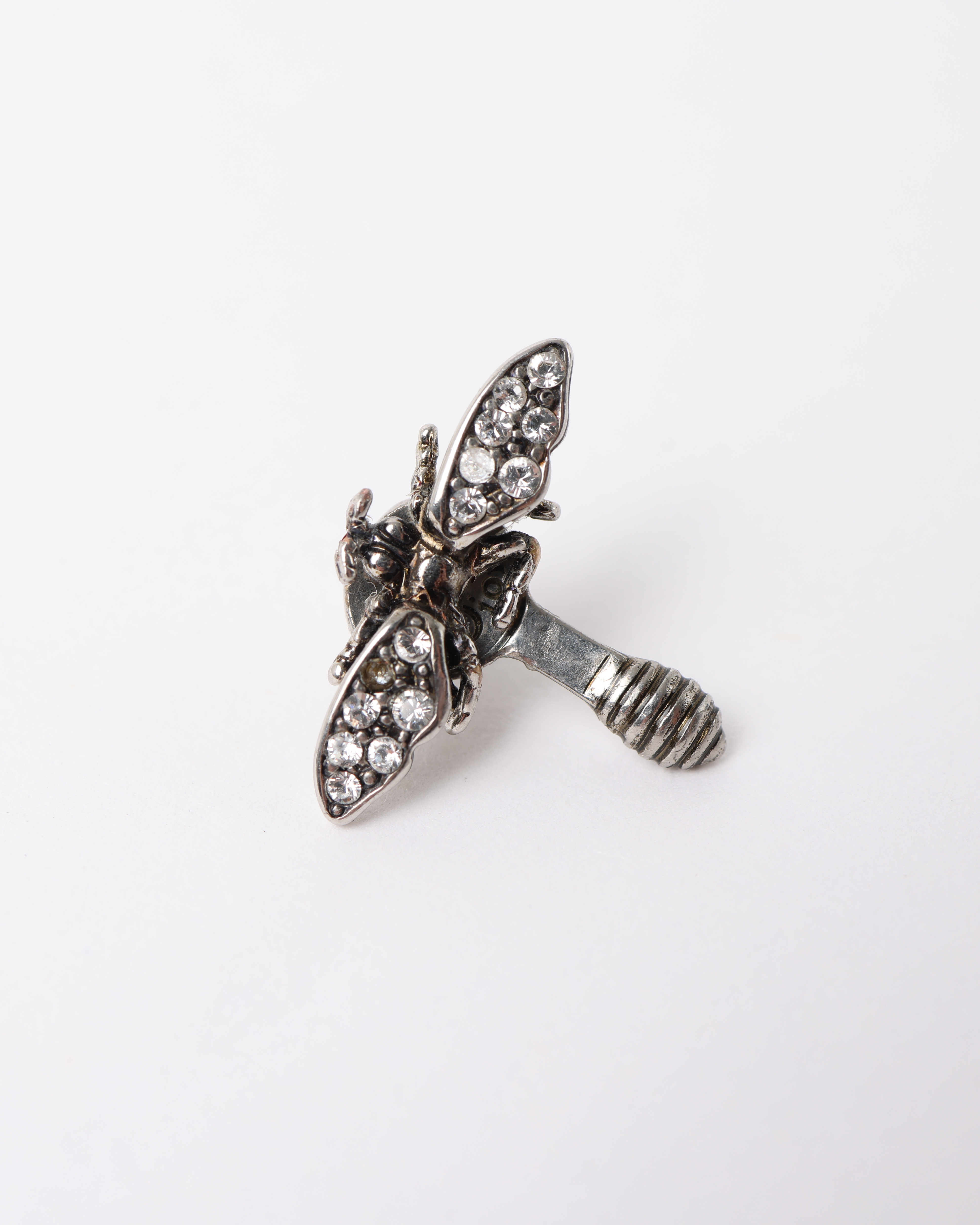 DIOR CHRISTIAN DIOR DRAGONFLY STUD EARRING