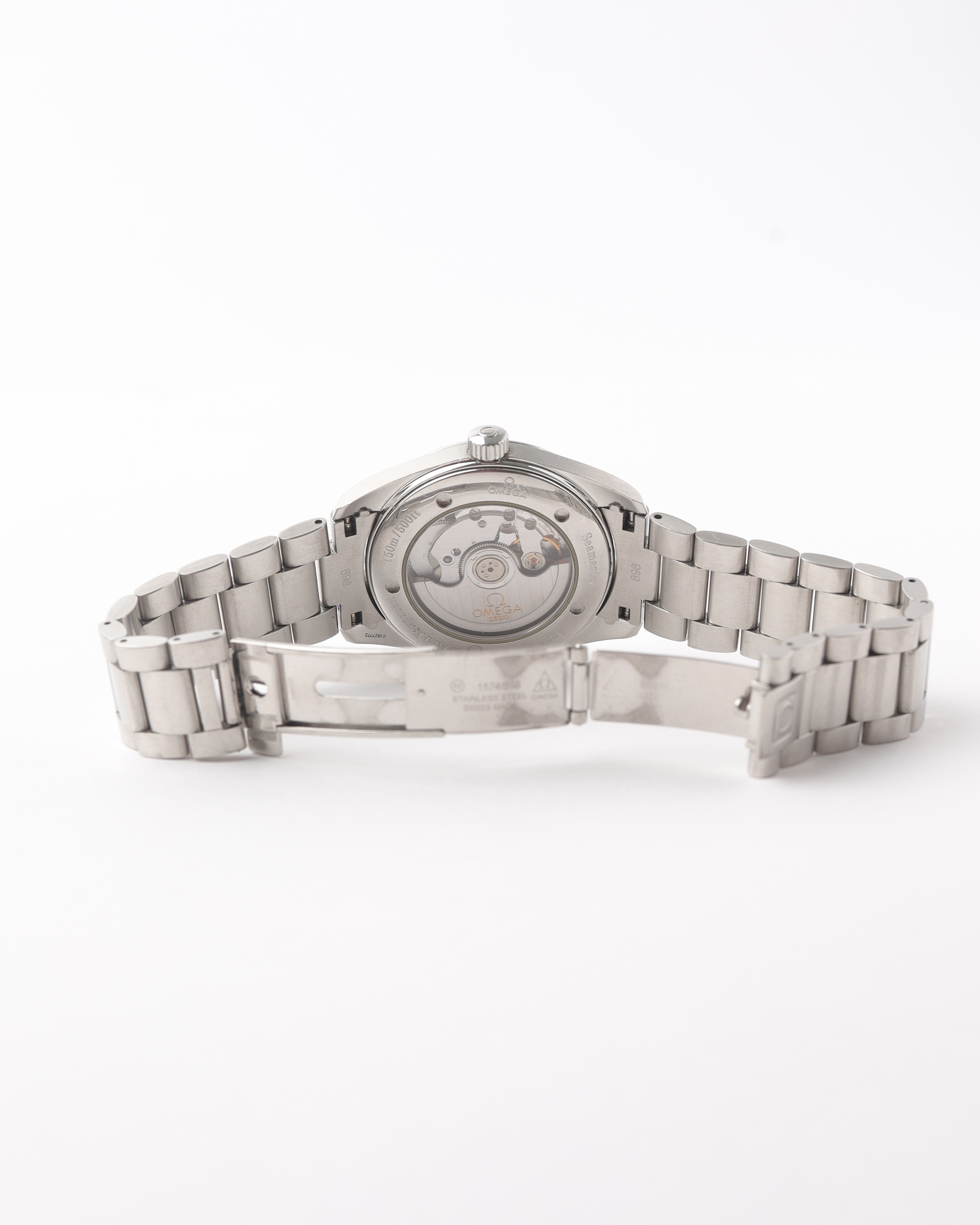 Omega Seamaster Aqua Terra 39mm Ref 2503.50 2024 Service Watch In White