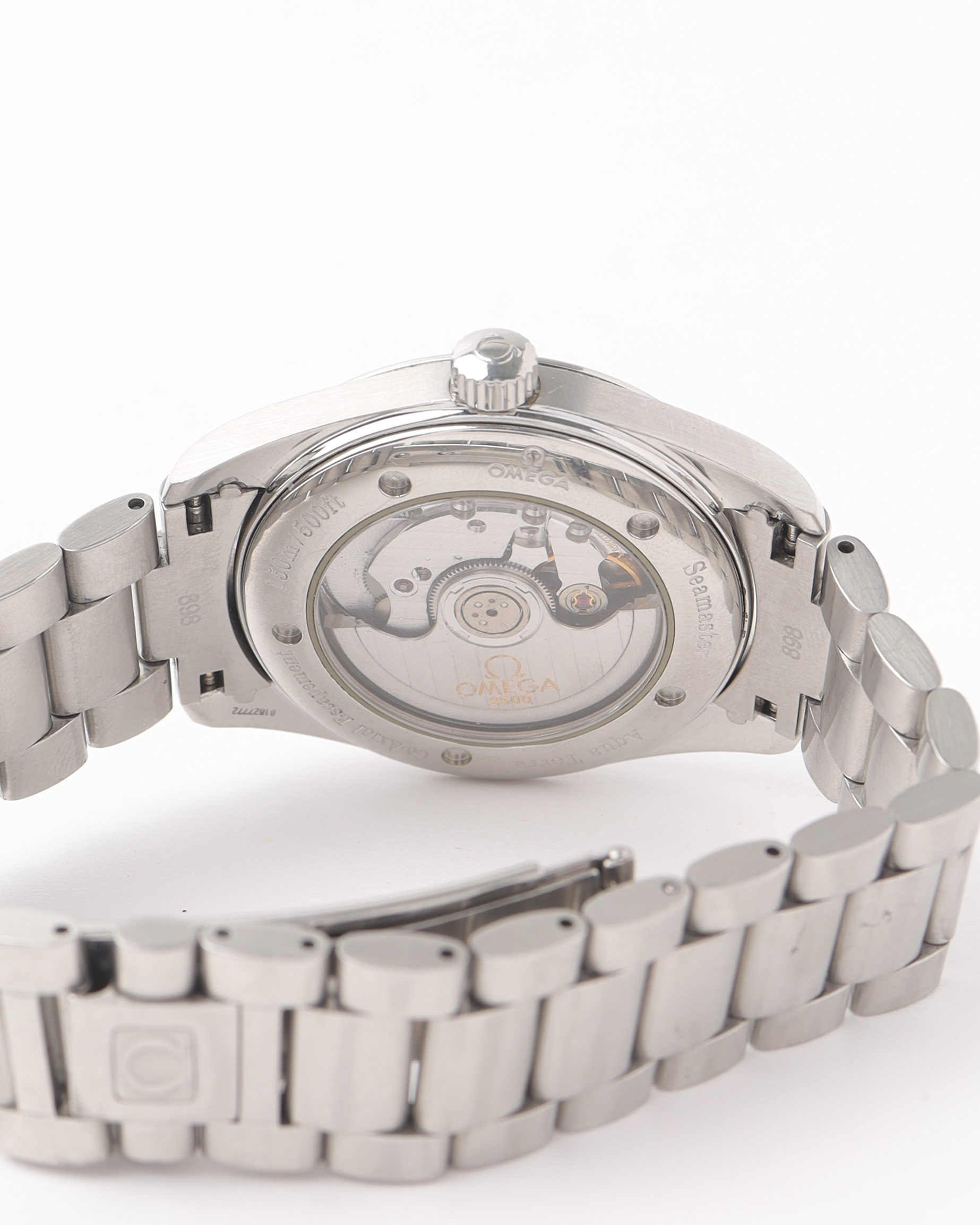 Omega Seamaster Aqua Terra 39mm Ref 2503.50 2024 Service Watch In White