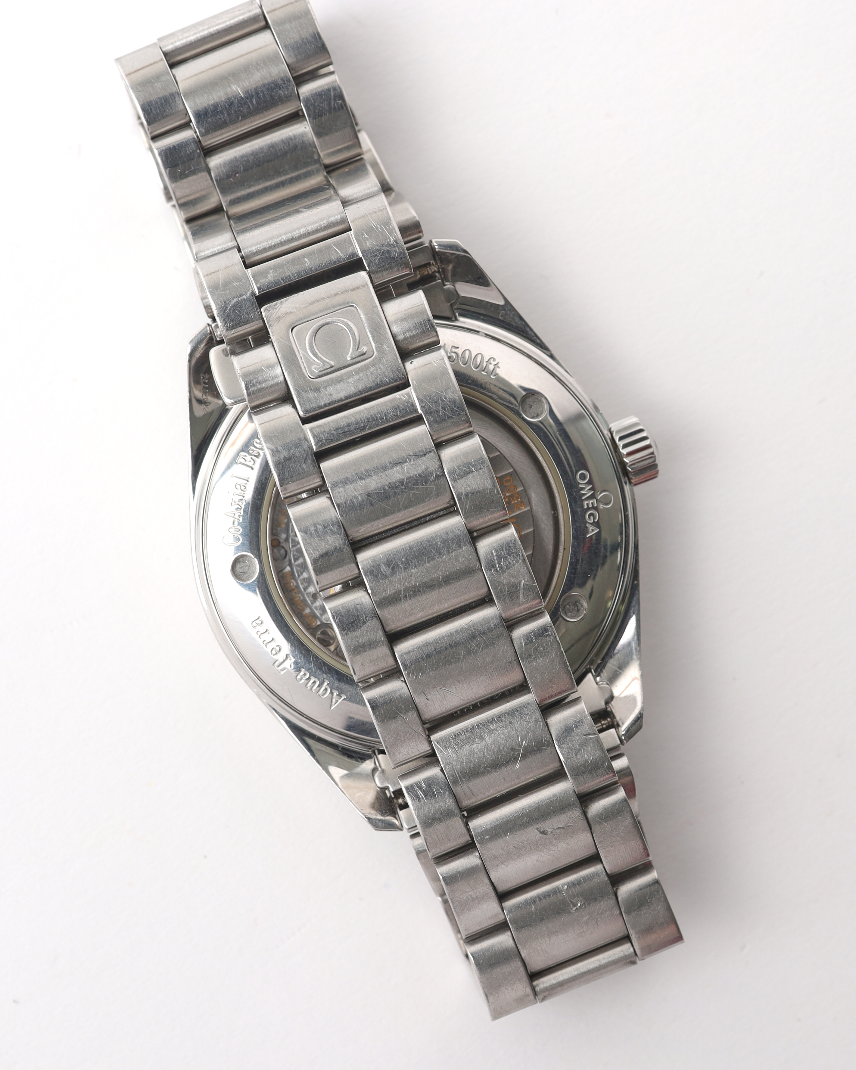 Omega Seamaster Aqua Terra 39mm Ref 2503.50 2024 Service Watch In White
