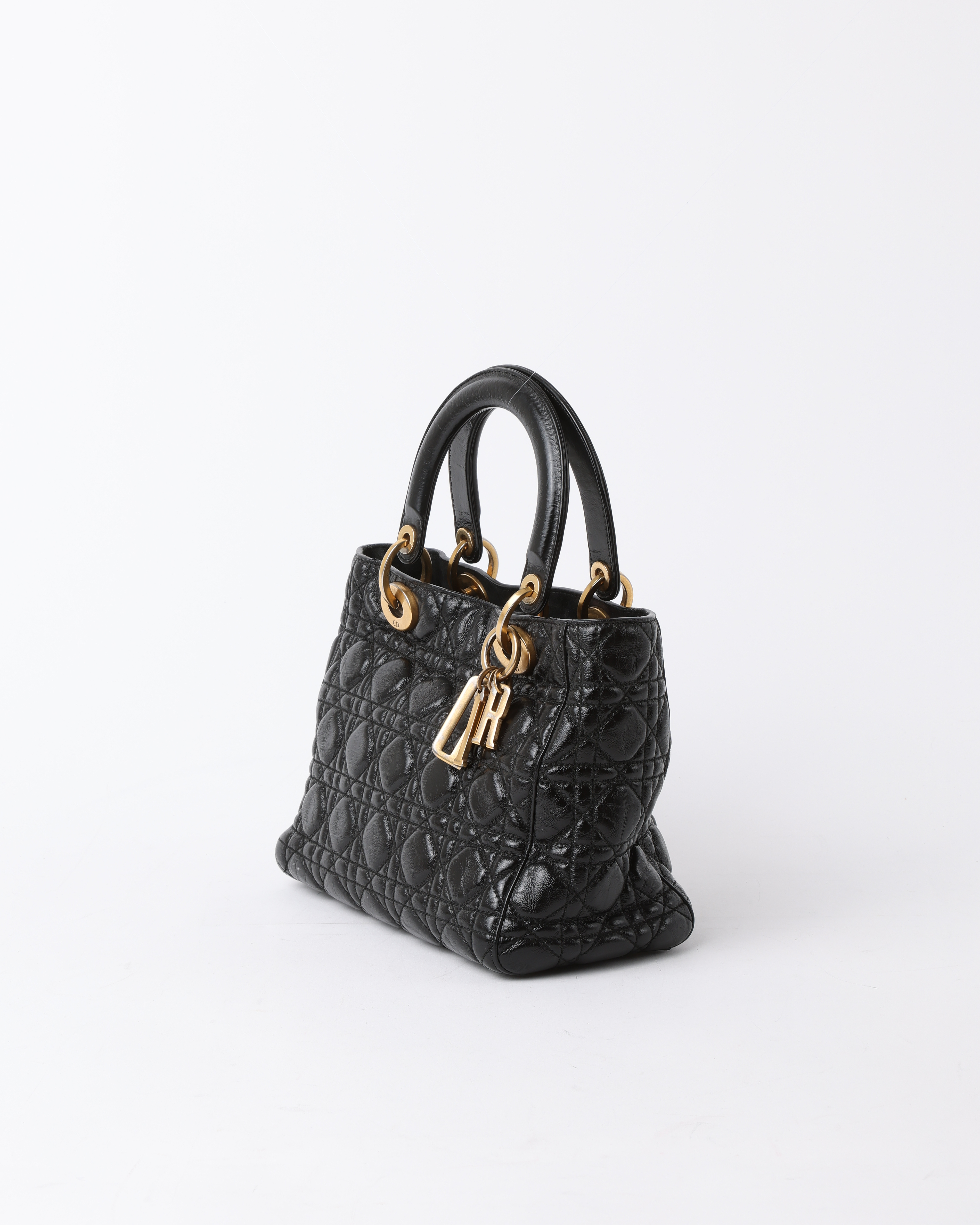 Dior Christian  Medium Soft Lady  Cannage Bag