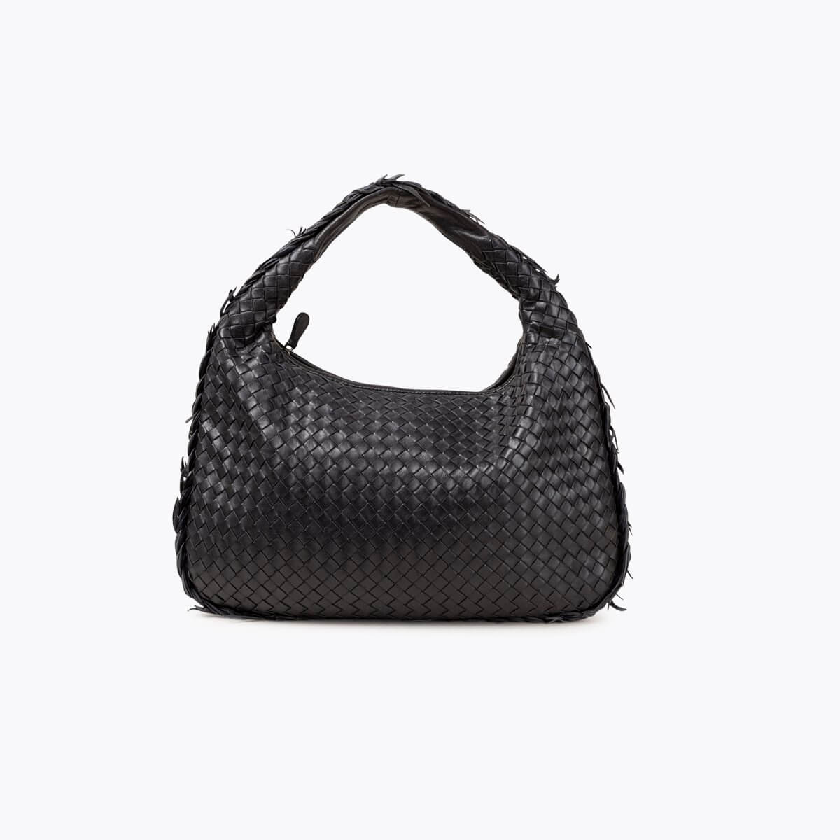 BOTTEGA VENETA Intrecciato Fringe Medium Veneta Hobo Bag