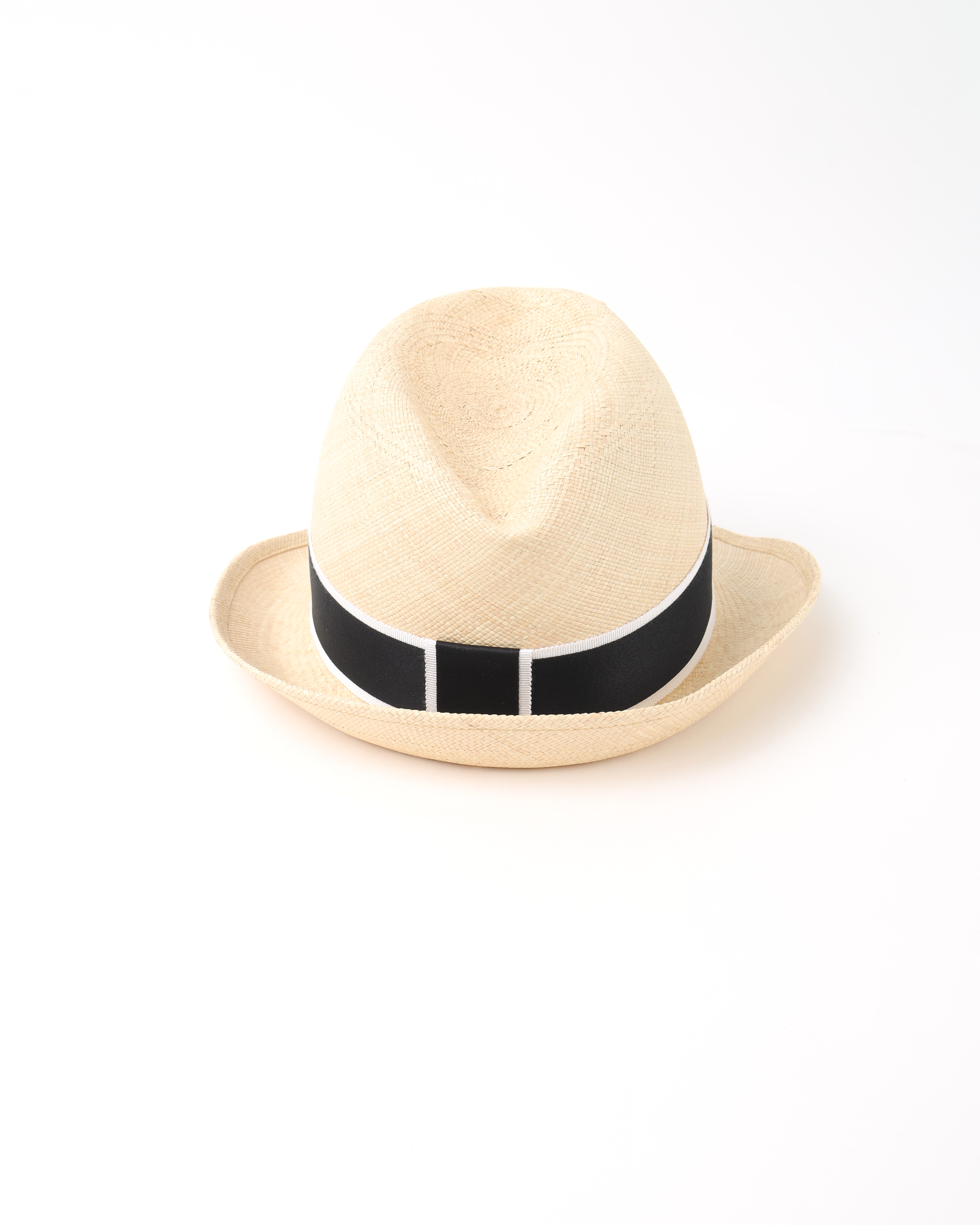Pre-owned Chanel Cruise Straw Fedora M Hat