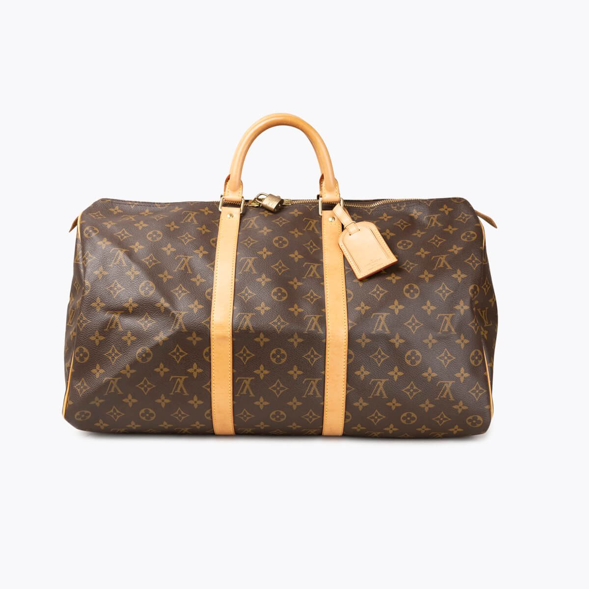 LOUIS VUITTON Keepall Monogram 50 Weekend Bag