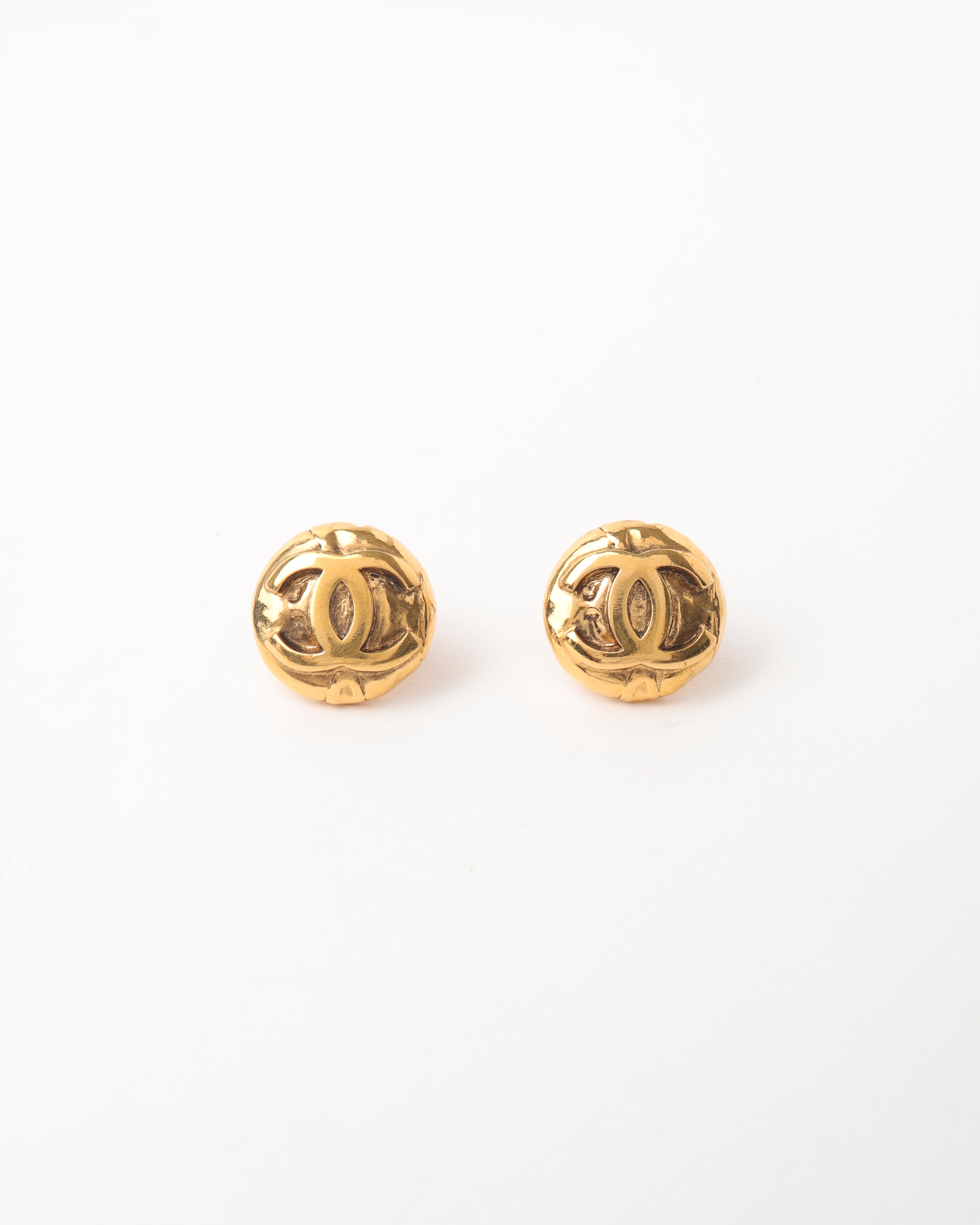 CHANEL Coco Mark Clip-on Earrings