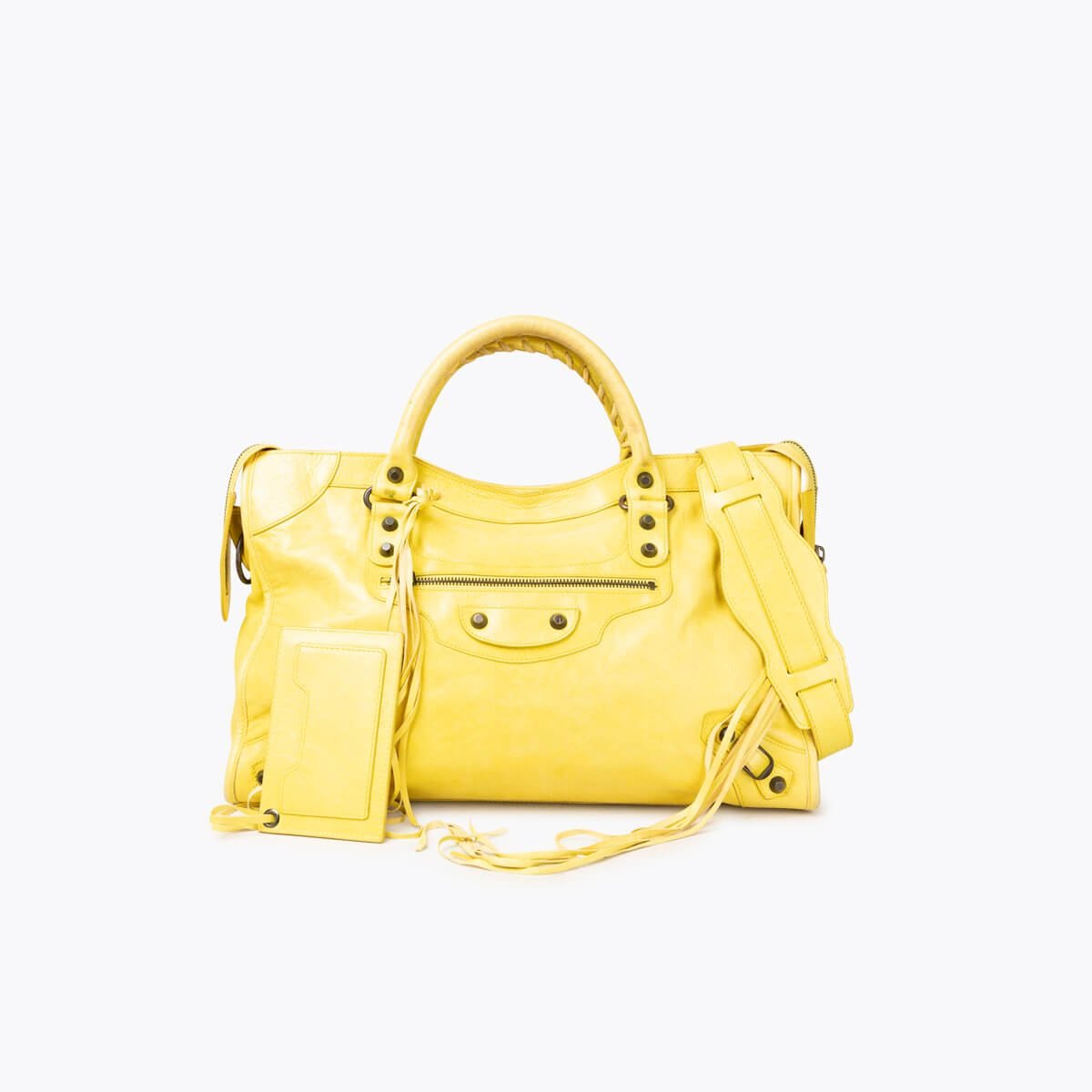 BALENCIAGA Motocross Classic City Shoulder Bag