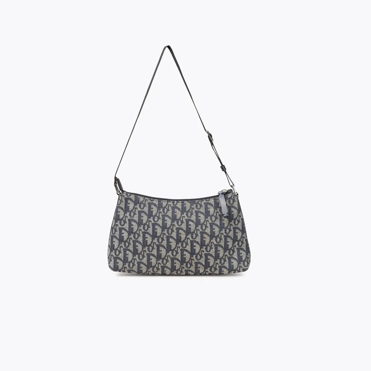 CHRISTIAN DIOR Diorissimo Canvas Shoulder Bag