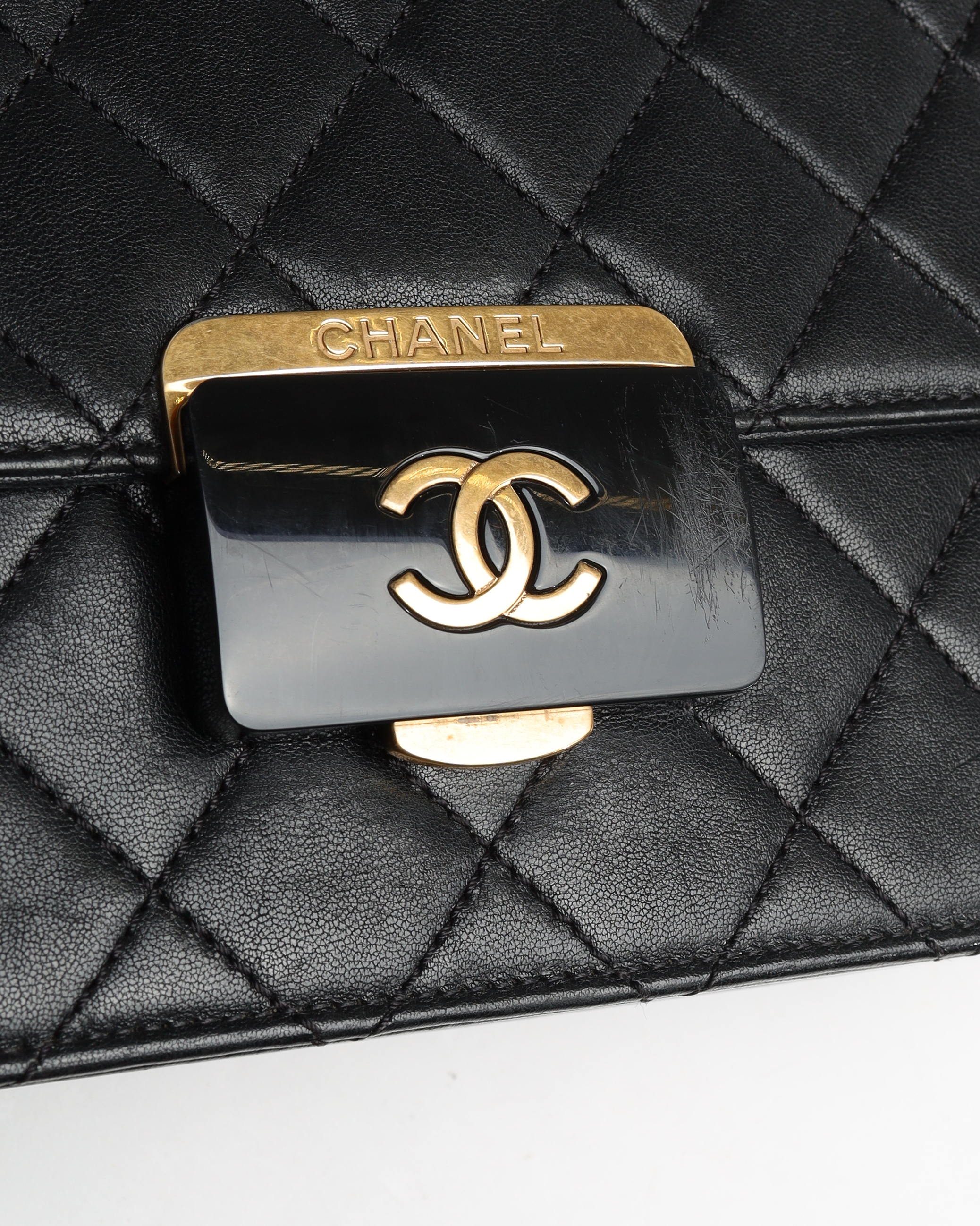 Pre-owned Chanel Classic Beauty Lock Flap Bag