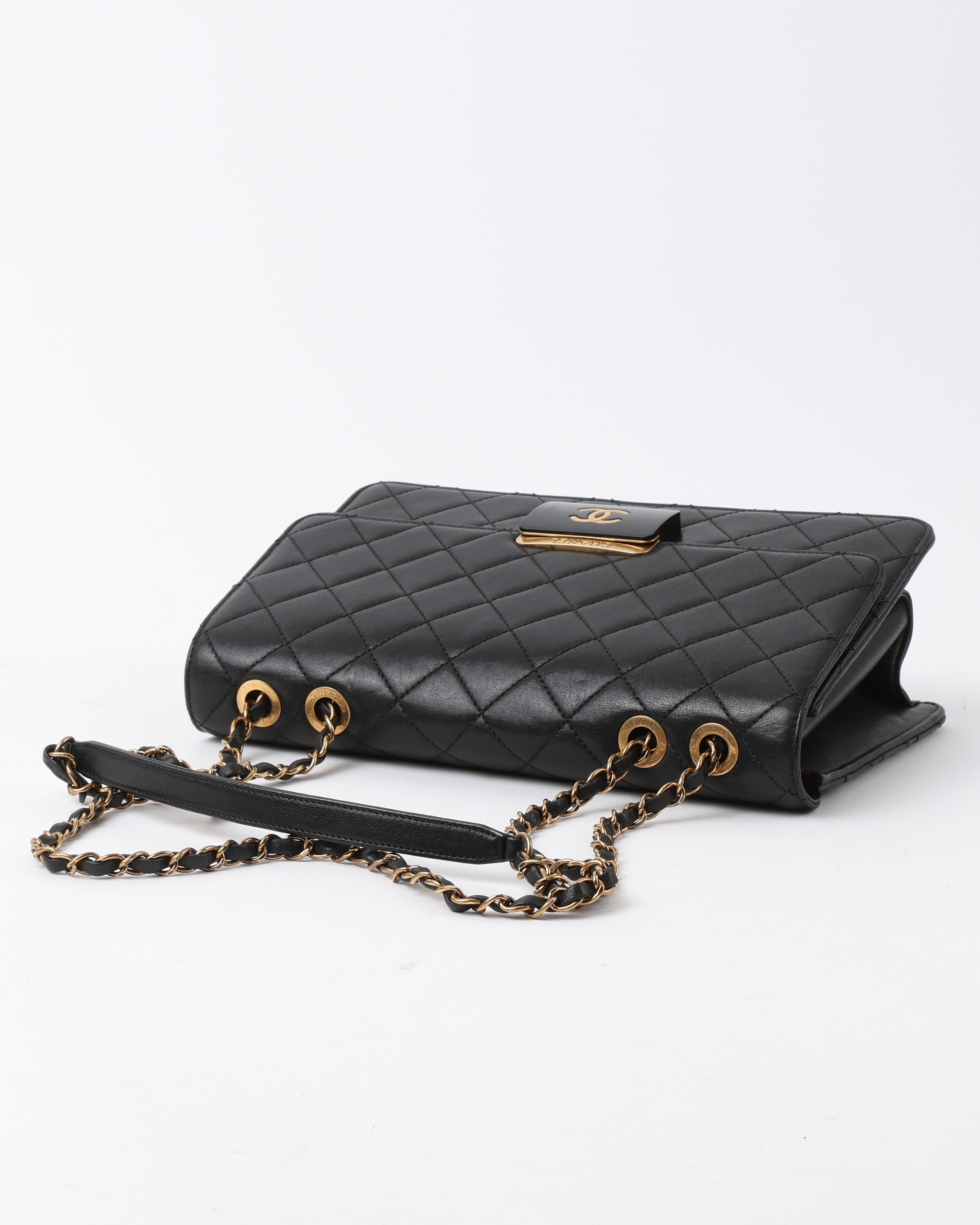 Pre-owned Chanel Classic Beauty Lock Flap Bag