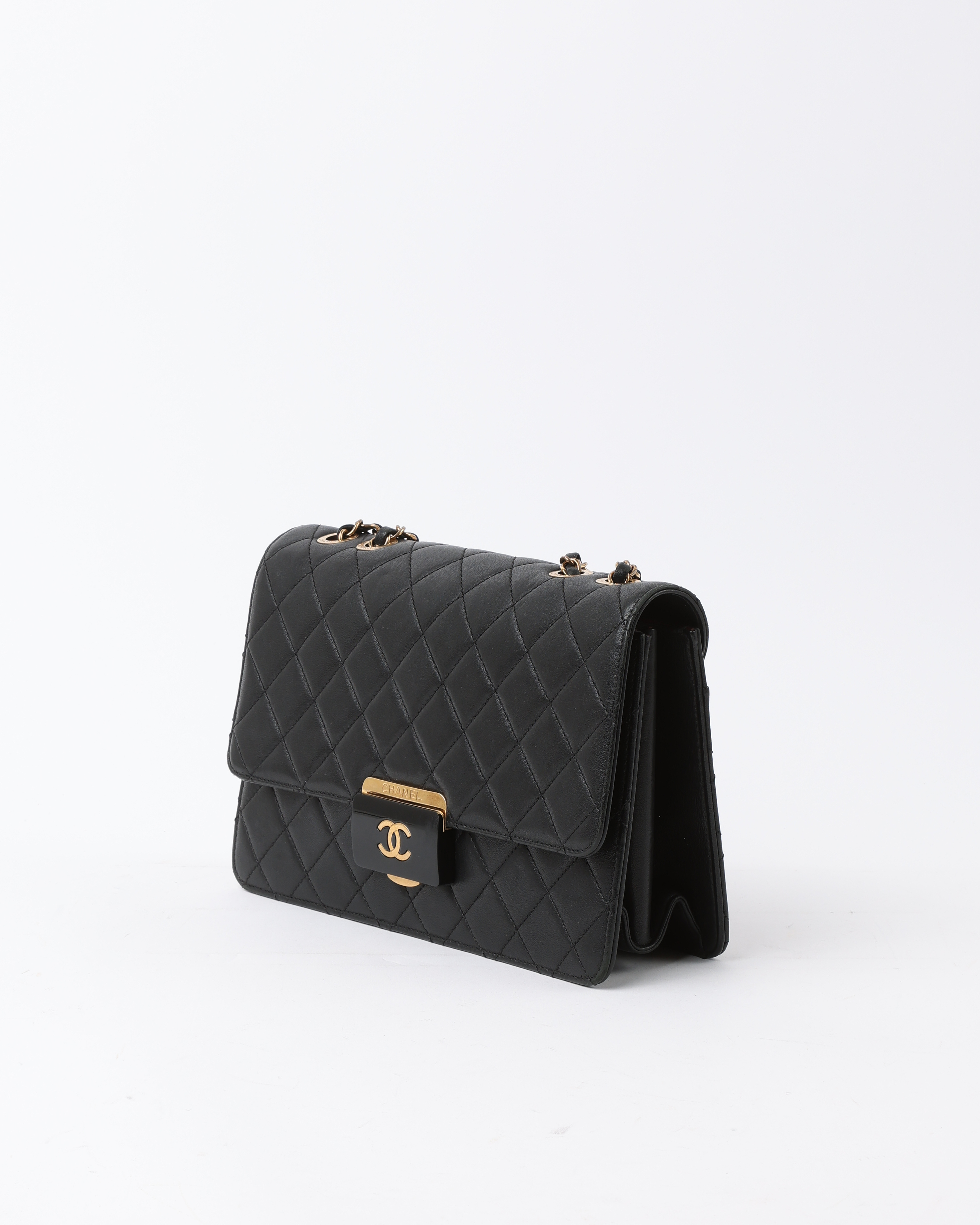 Pre-owned Chanel Classic Beauty Lock Flap Bag