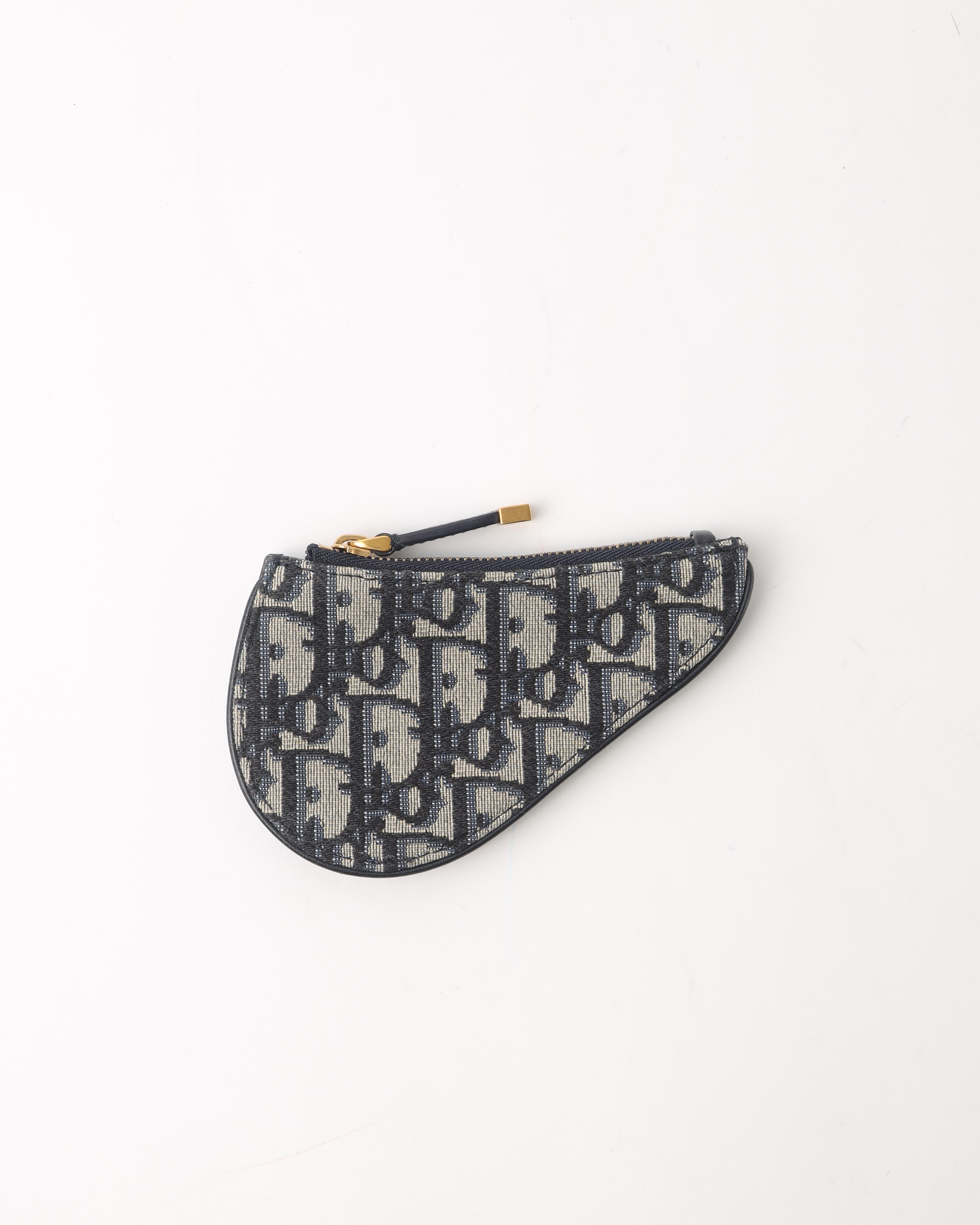 Dior Christian  Oblique Saddle Coin Purse