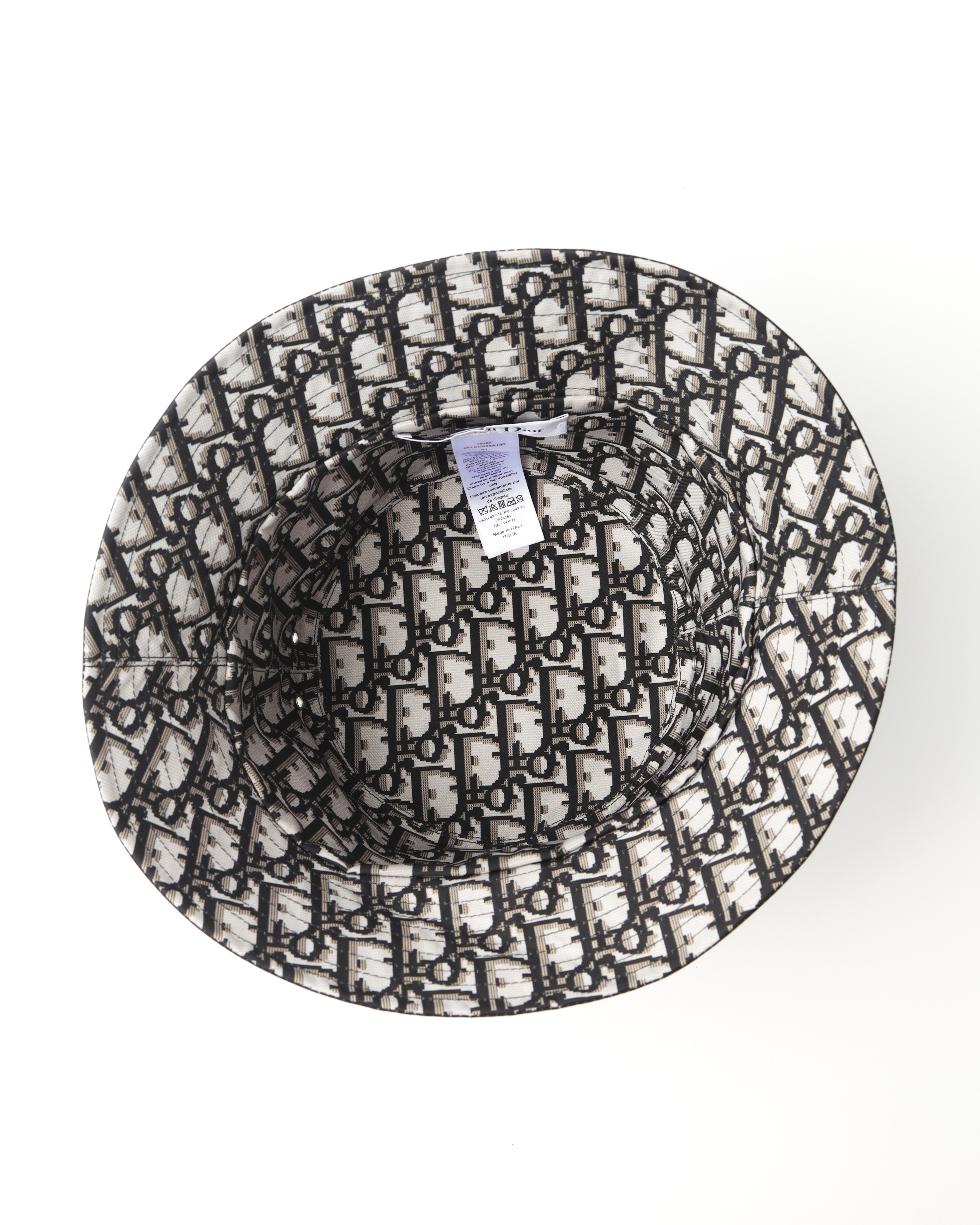 Dior Christian  Oblique Reversible Fishermans Hat