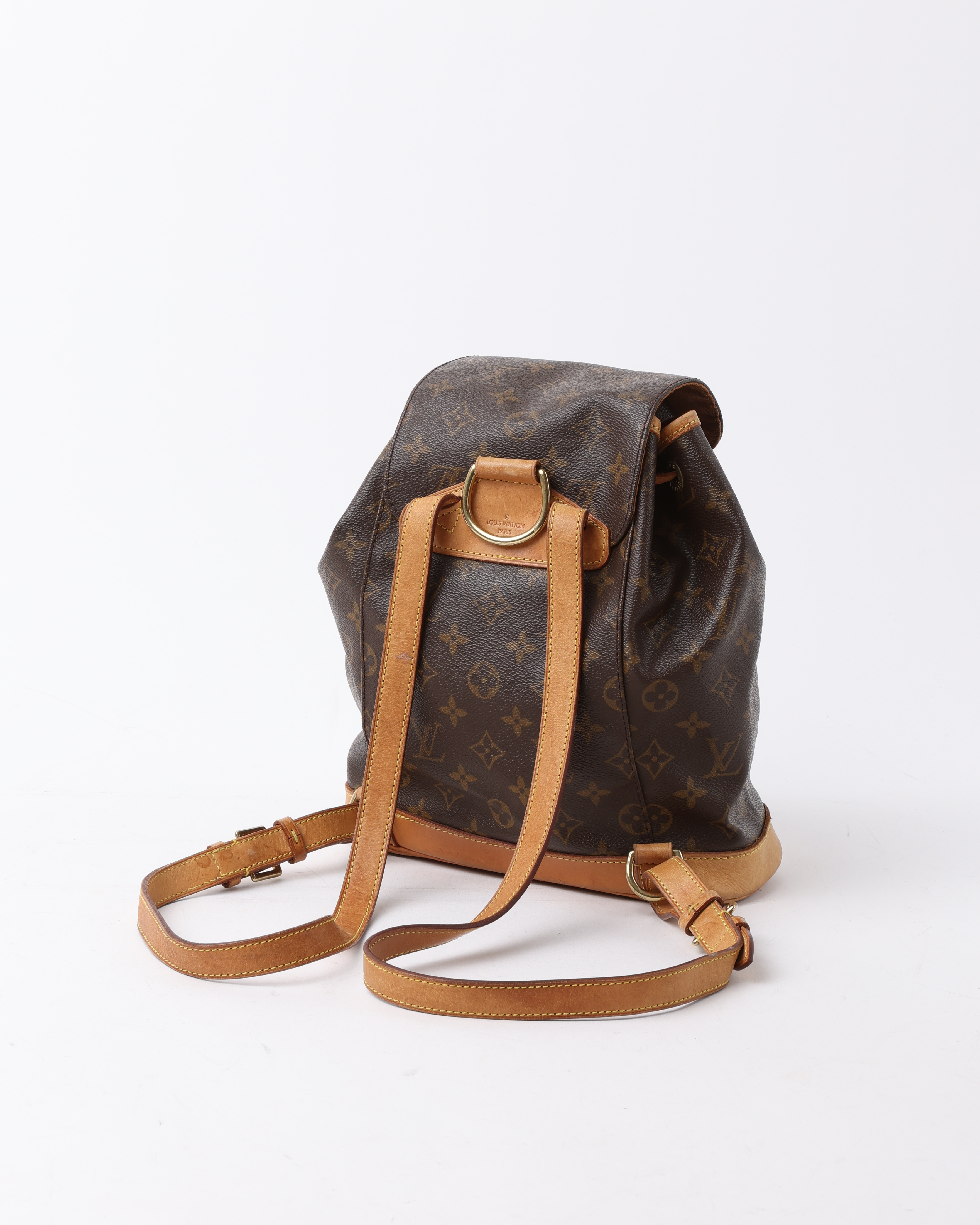 Pre-owned Louis Vuitton Monogram Montsouris Mm Backpack
