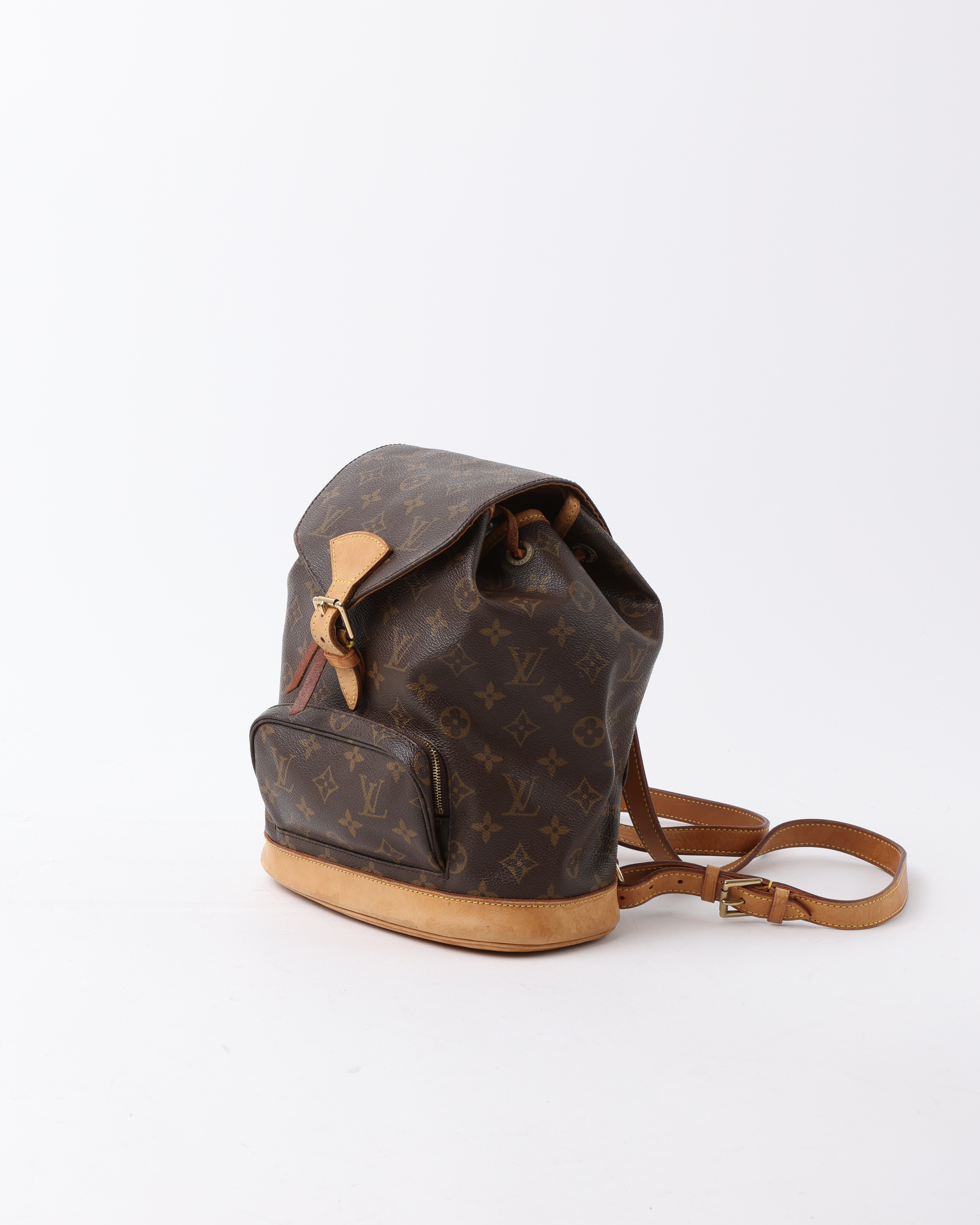Pre-owned Louis Vuitton Monogram Montsouris Mm Backpack