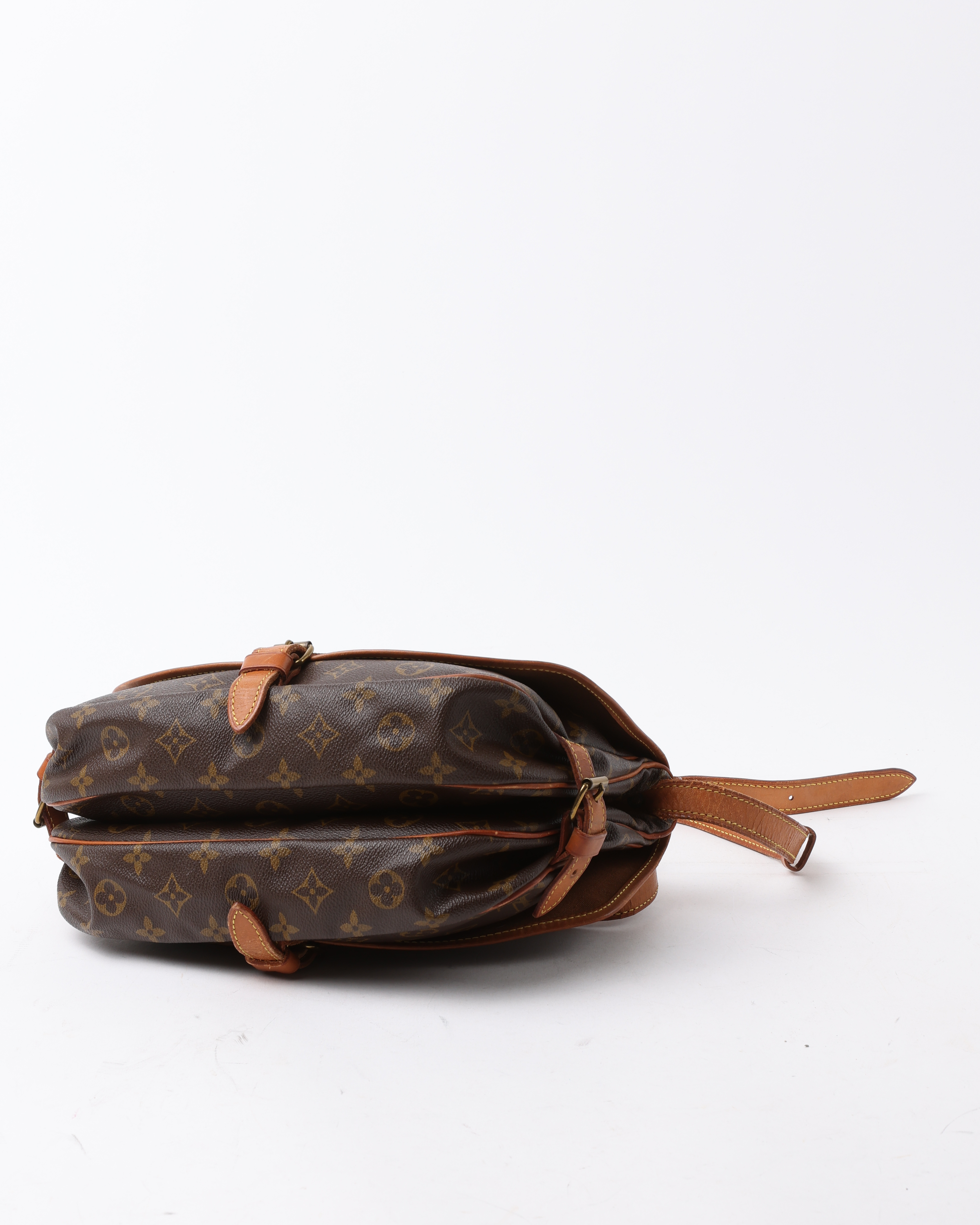 Pre-owned Louis Vuitton Monogram Saumur 30 Bag