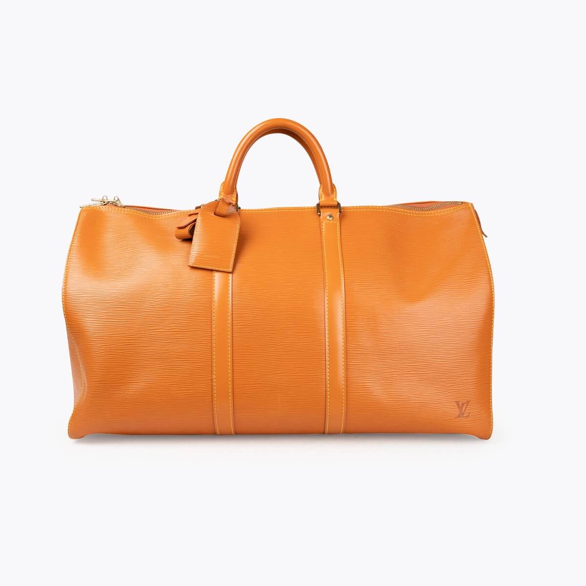 LOUIS VUITTON Keepall Cipango EPI 50 Weekend Bag