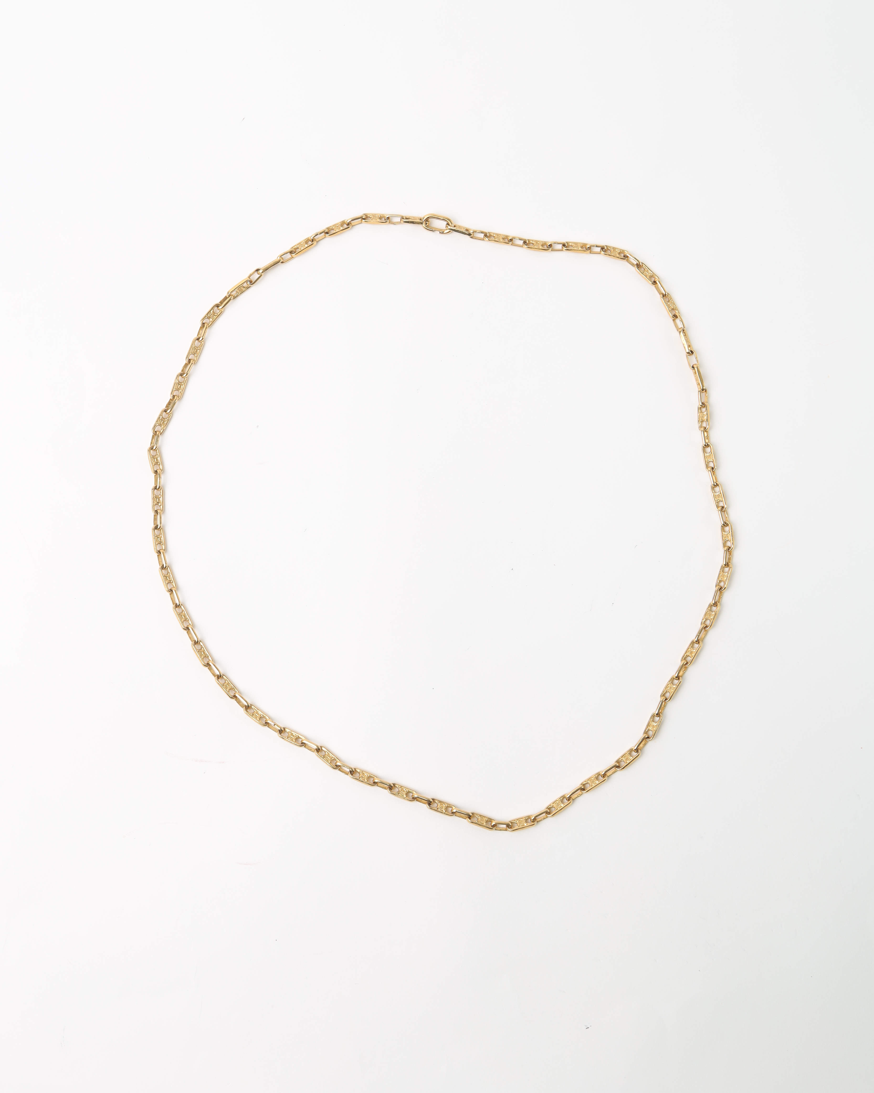 CELINE Triomphe Gold-toned Necklace
