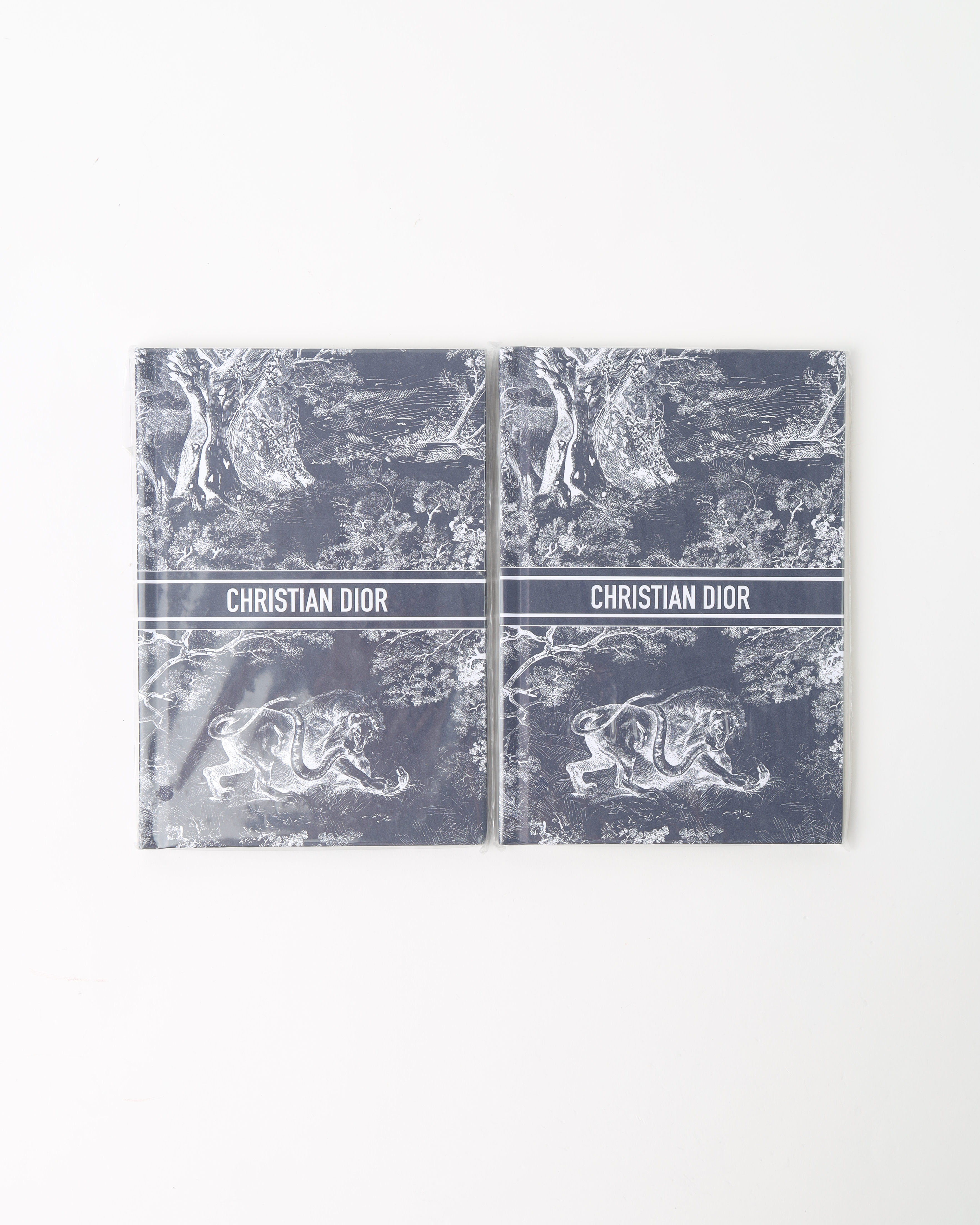 Dior Christian Toile De Jouy Notebook Set Of 2