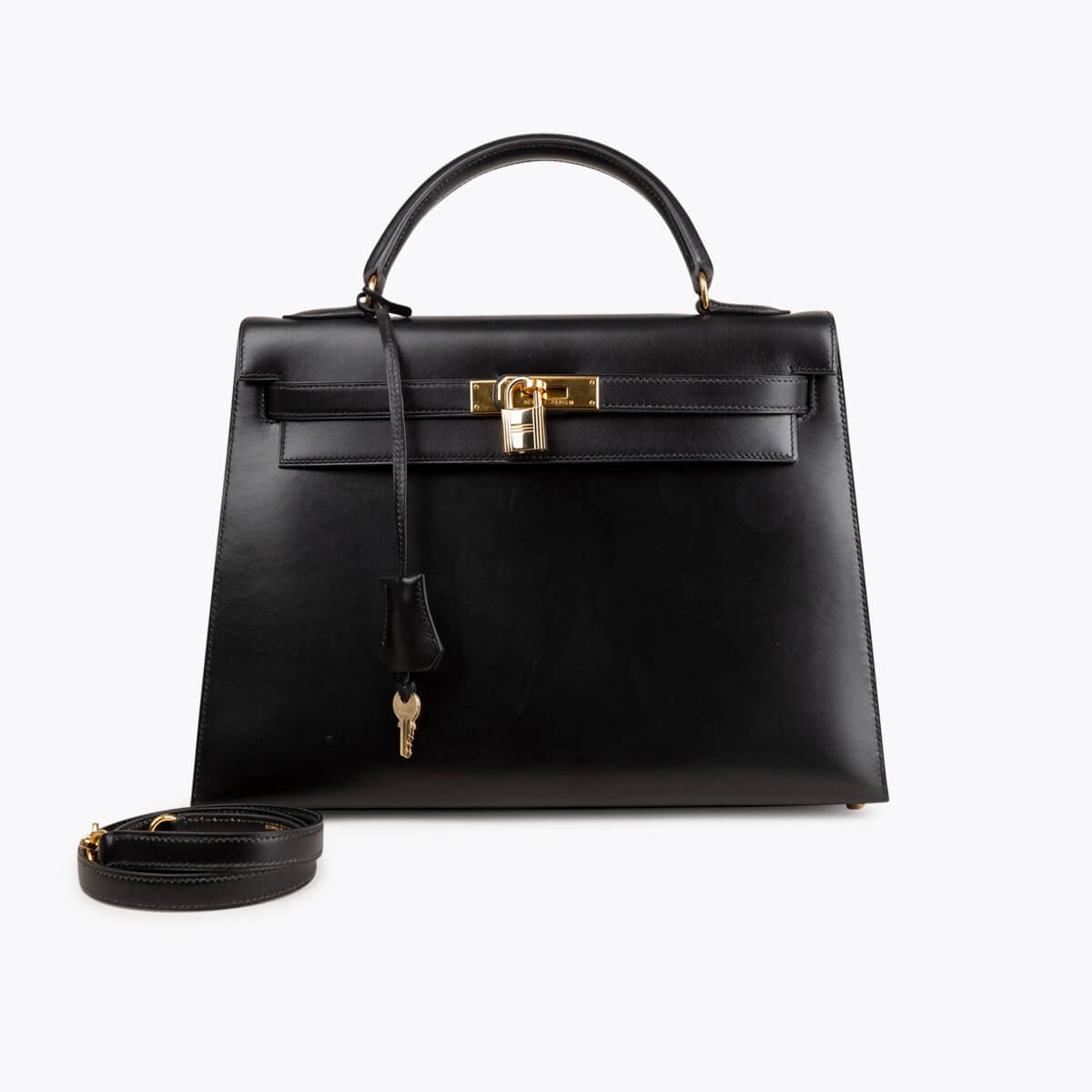 HERMÈS Kelly Box 32 Sellier Bag