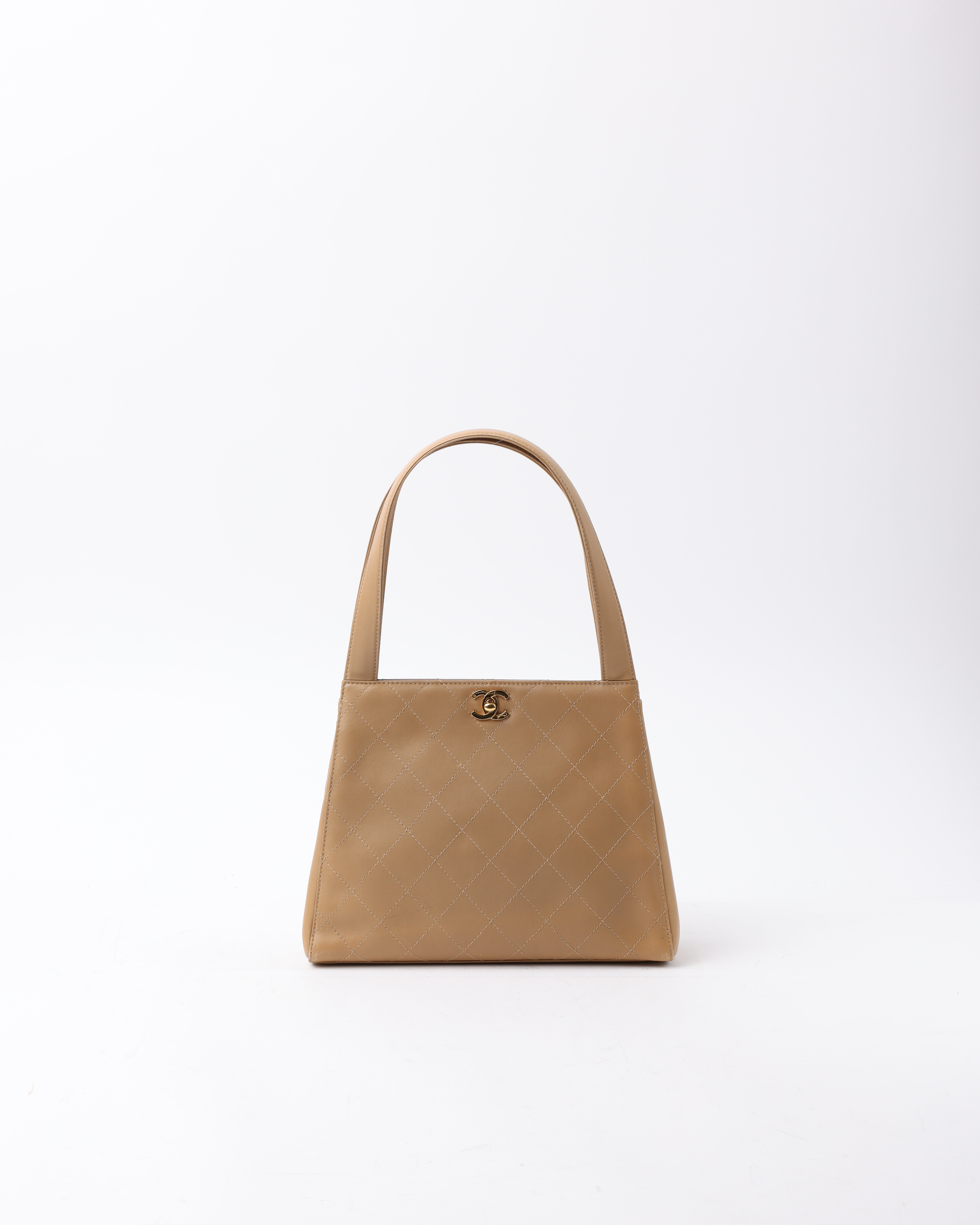 CHANEL Quilted CC Shoulder Bag