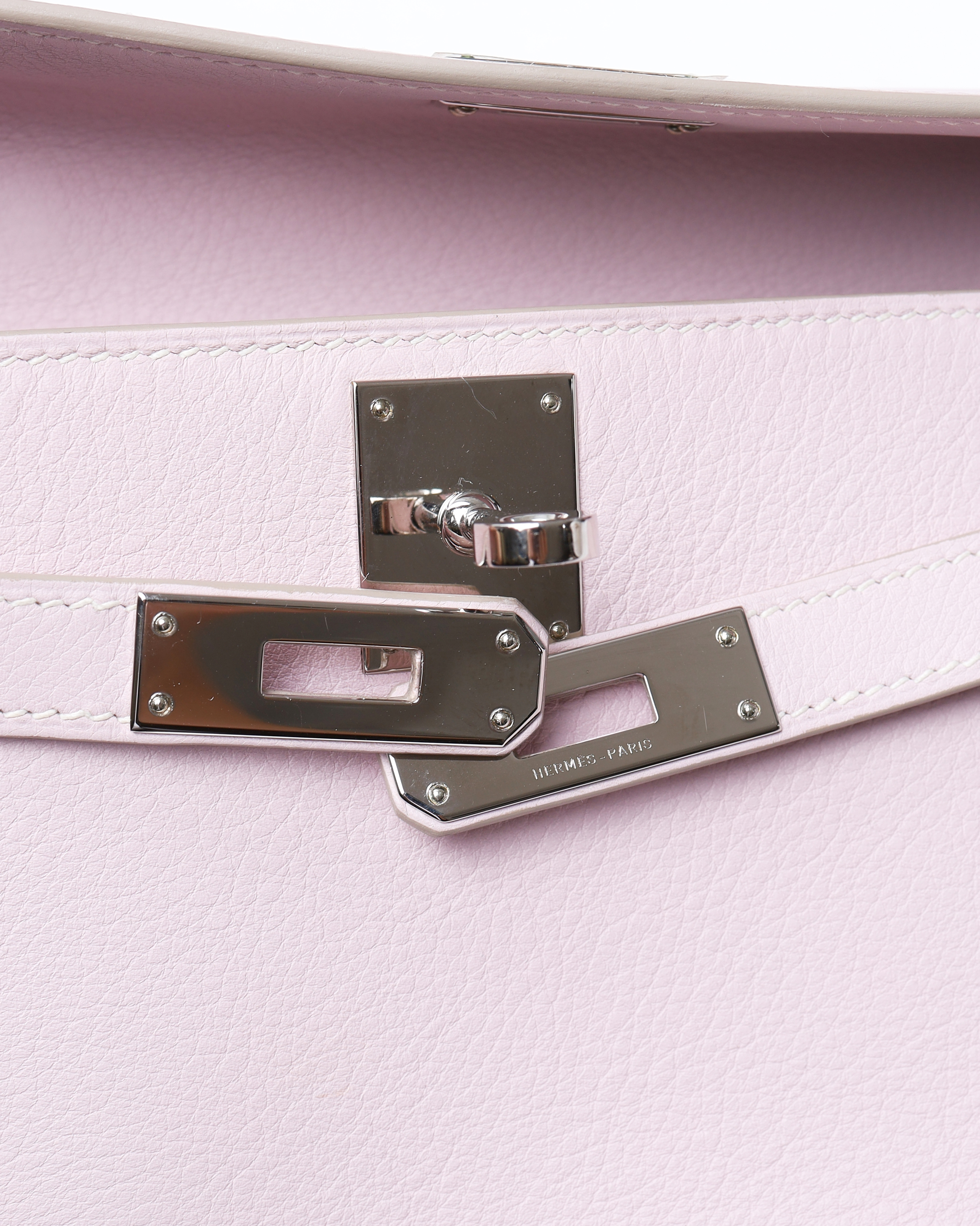 Pre-owned Hermes Hermès Kelly Cut Pochette Swift Bag In Pink