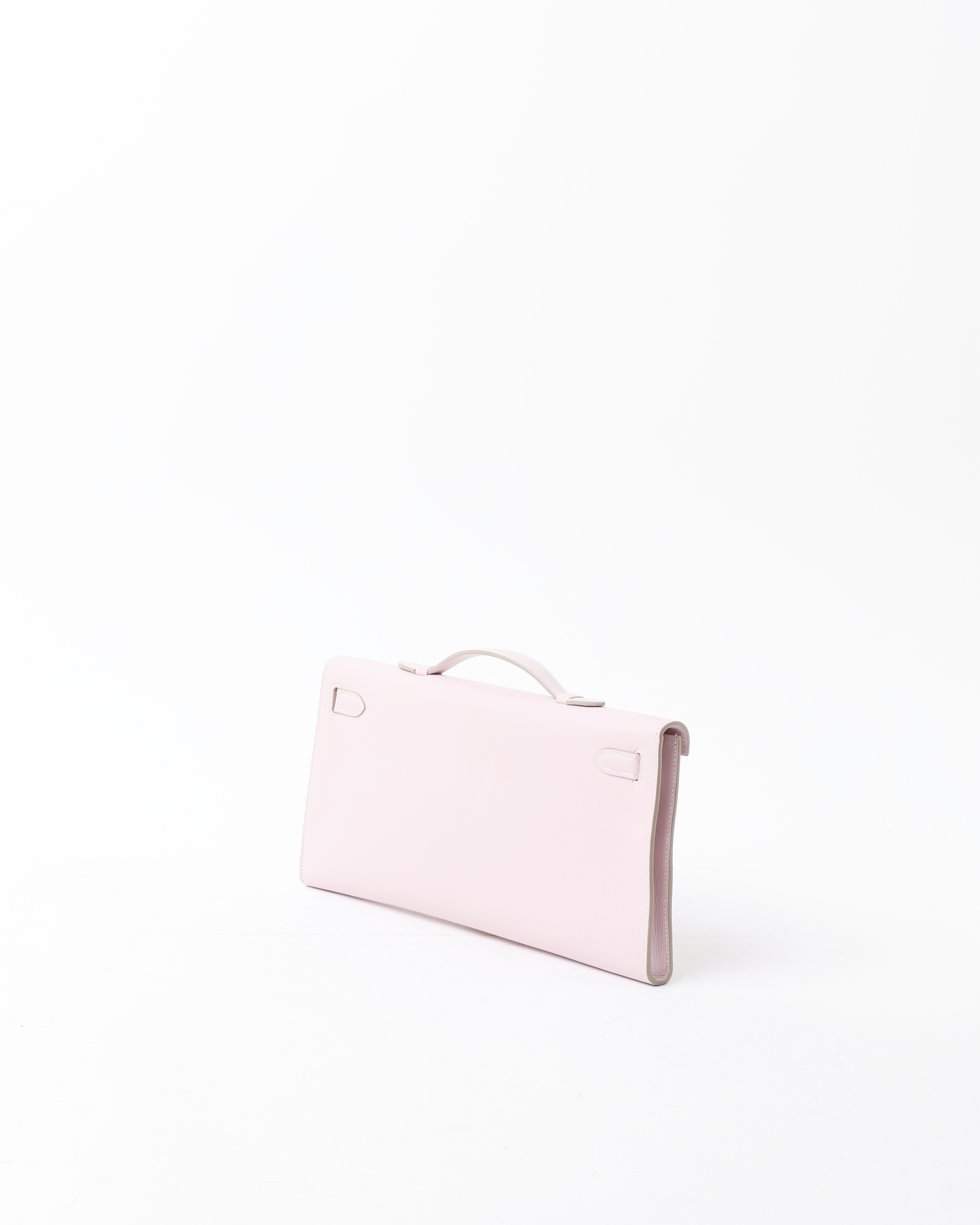 Pre-owned Hermes Hermès Kelly Cut Pochette Swift Bag In Pink