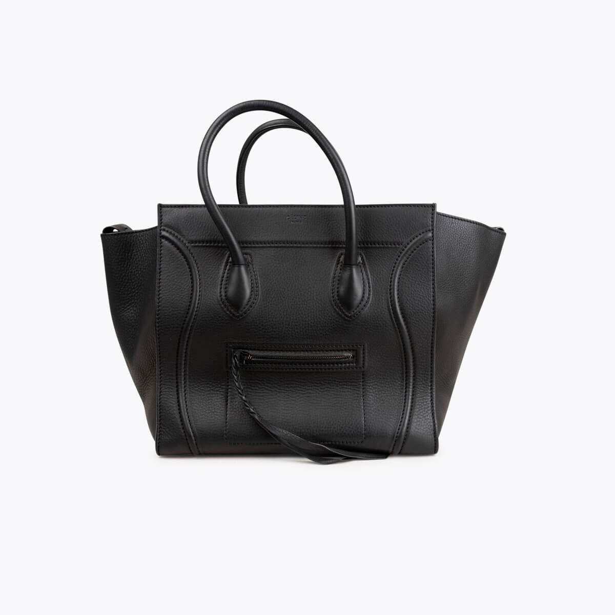 CÉLINE Luggage Phantom Leather Tote Bag