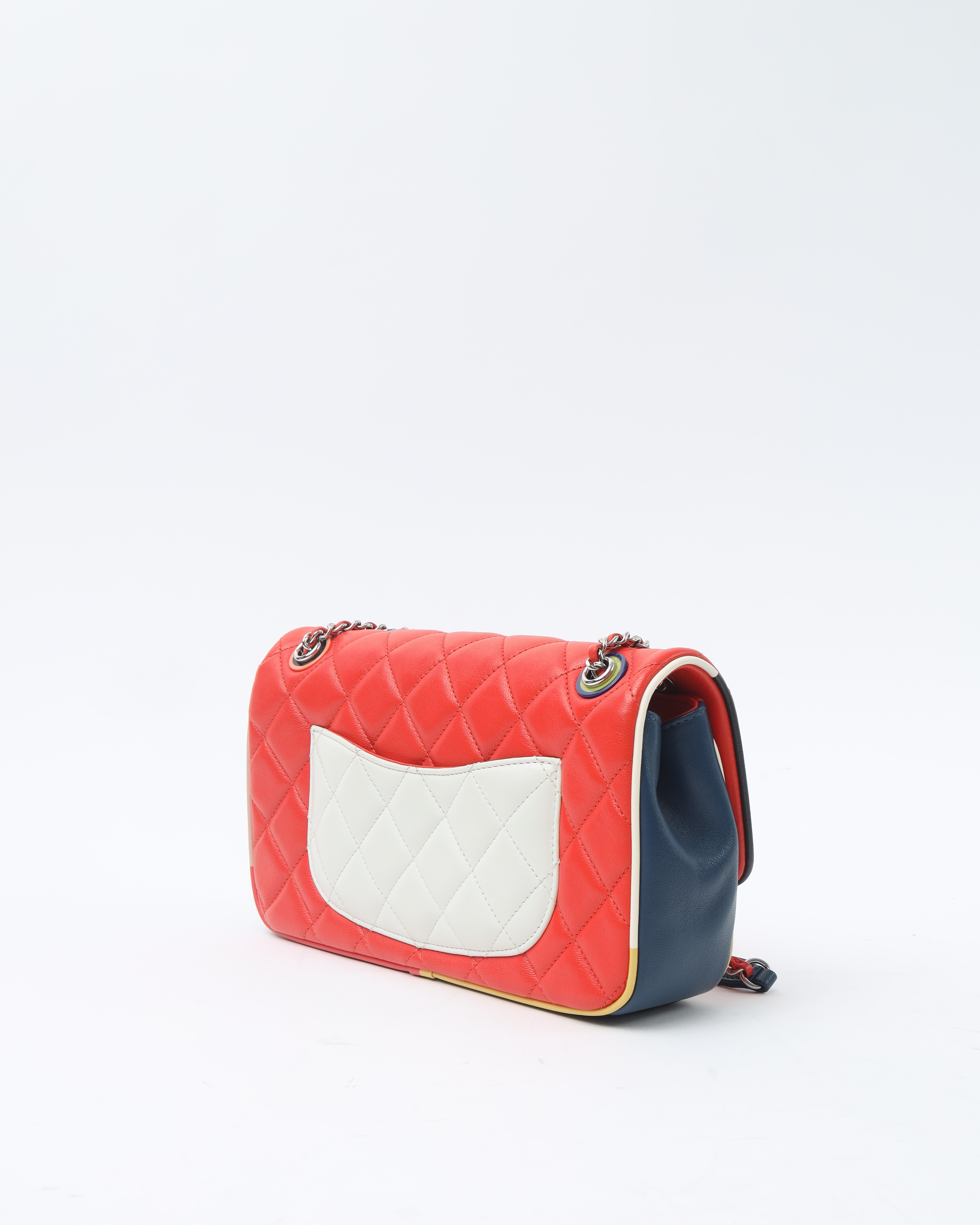Pre-owned Chanel Paris Cuba Medium Single Flap Bag In Multi