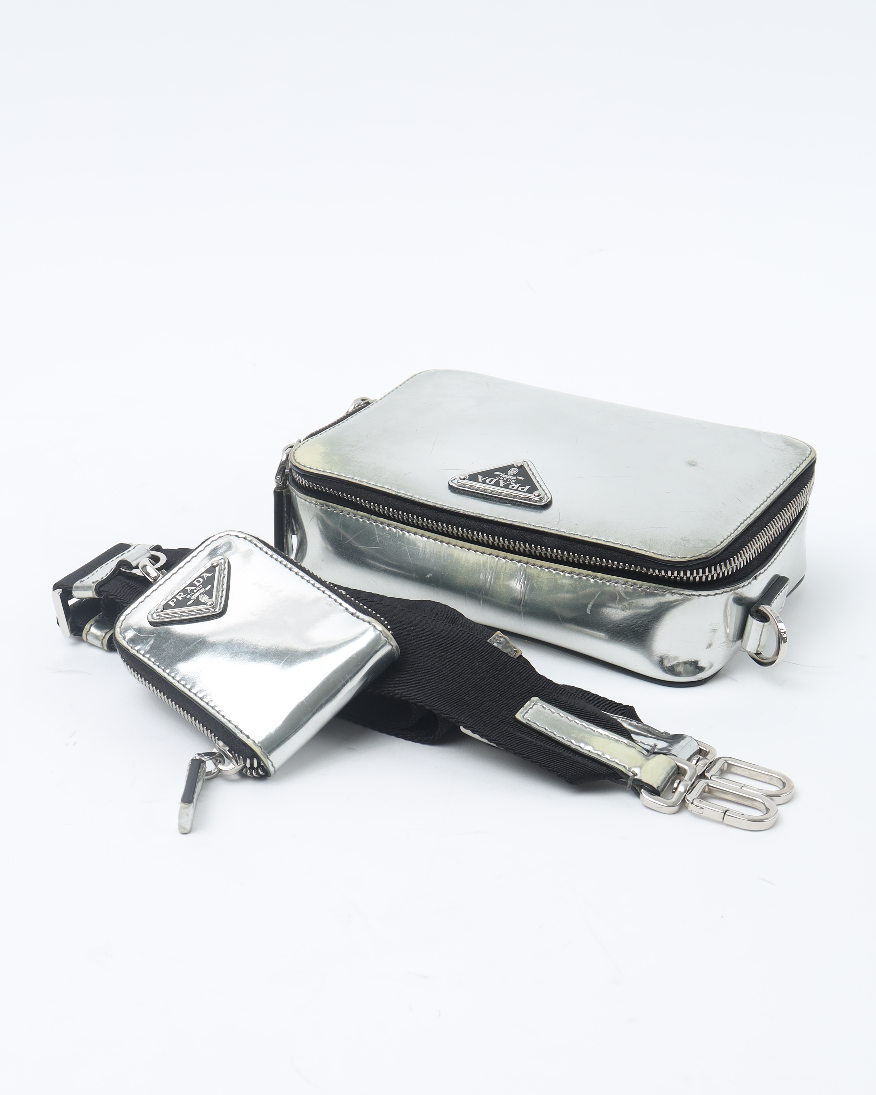 Prada Brushed Brique Bag