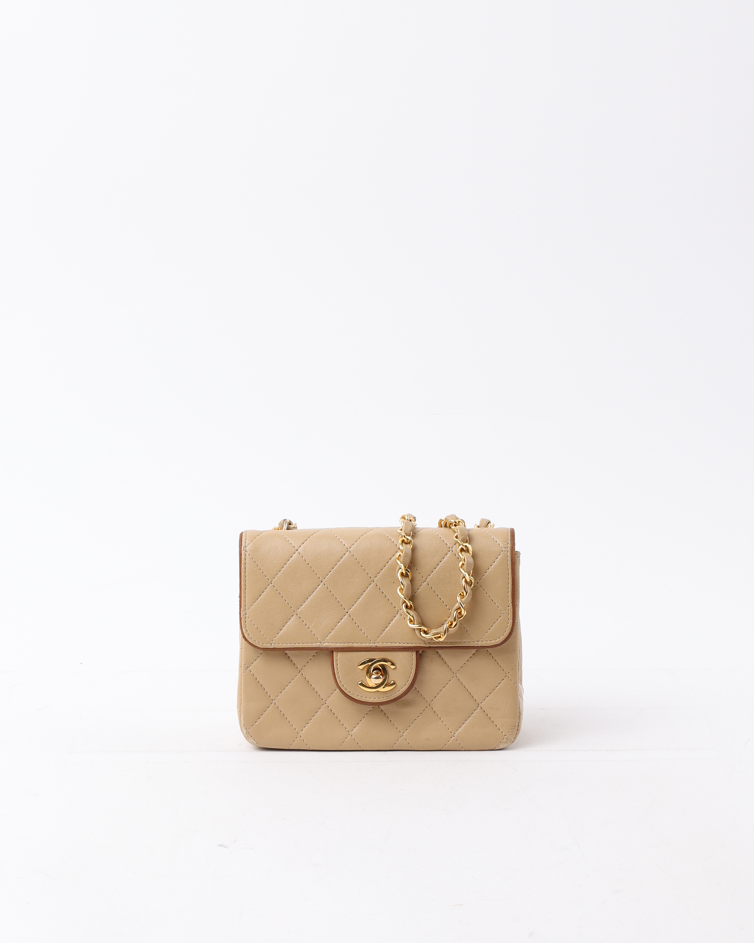 Pre-owned Chanel Classic Square Single Flap Bag