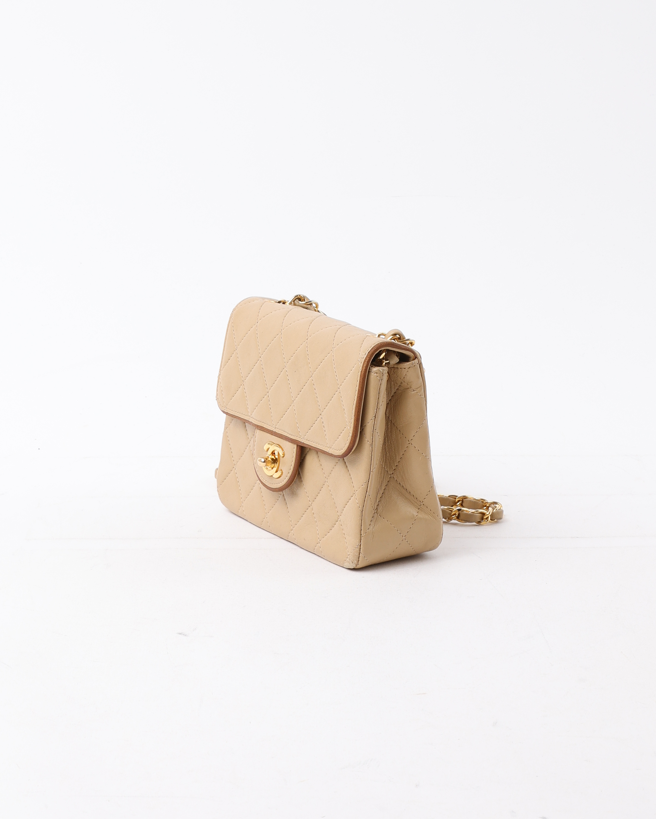 Pre-owned Chanel Classic Square Single Flap Bag