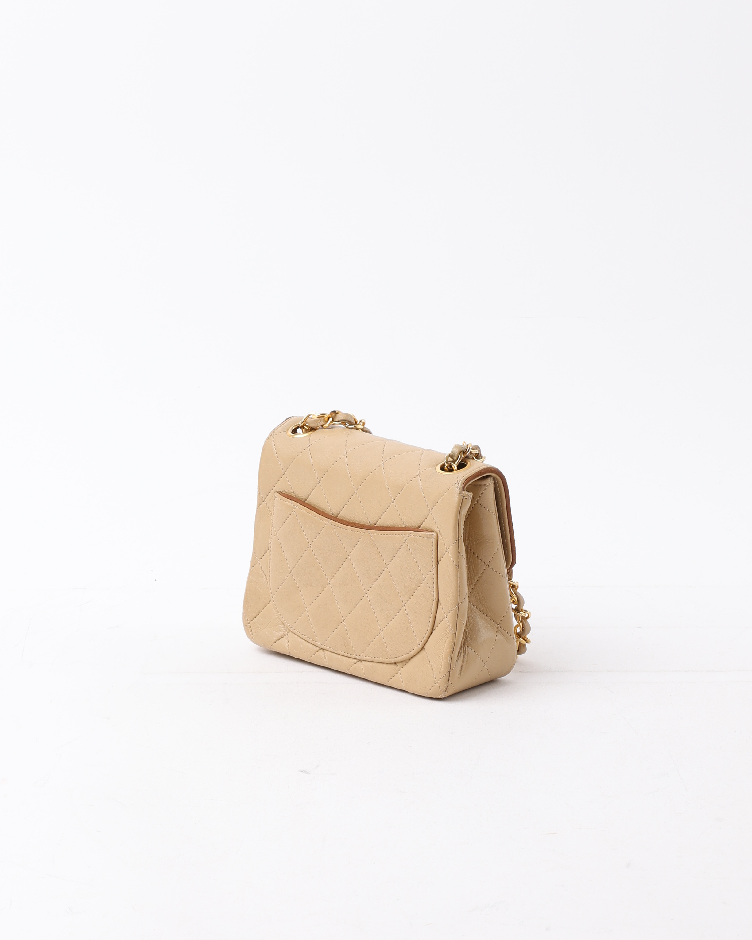 Pre-owned Chanel Classic Square Single Flap Bag