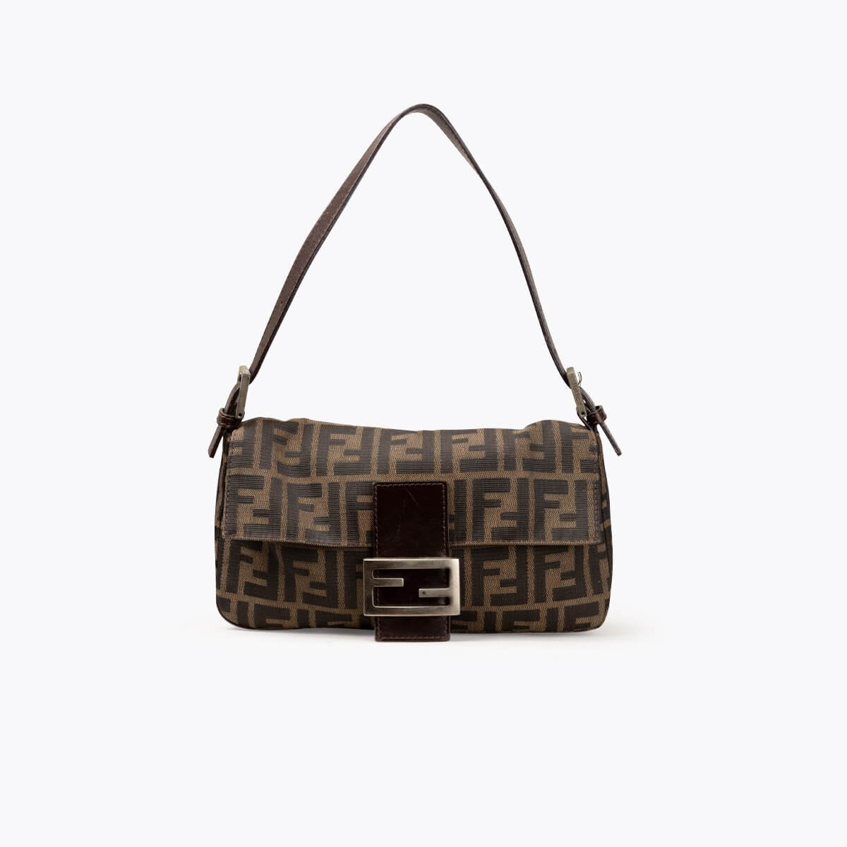 FENDI Zucca Baguette Bag