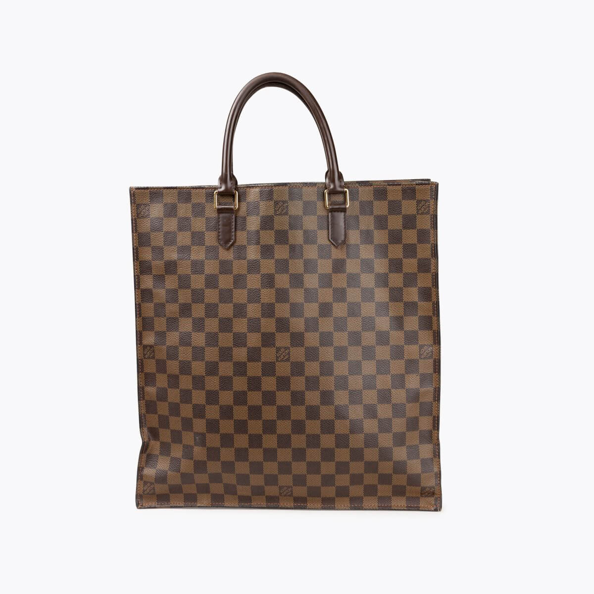 LOUIS VUITTON Damier Ebene Sac Plat Bag