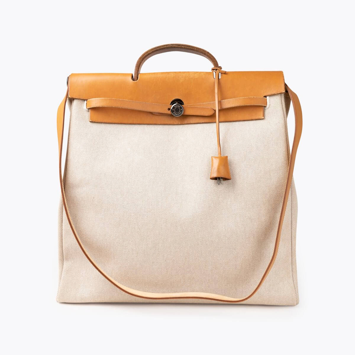 HERMÈS Toile Herbag MM