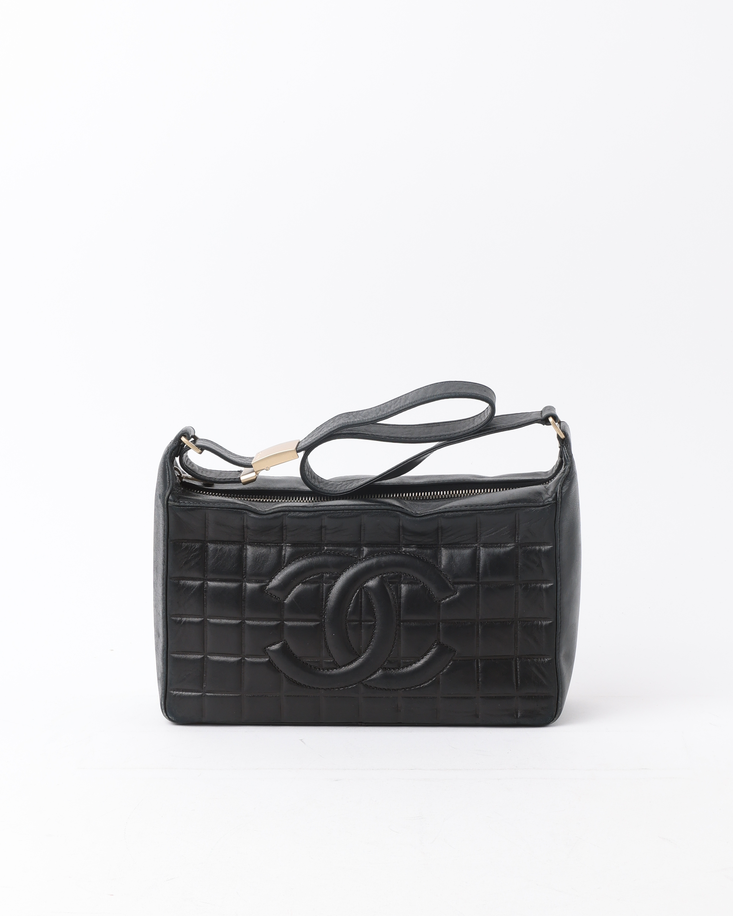 CHANEL CC Quilted Chocolate Bar Bag