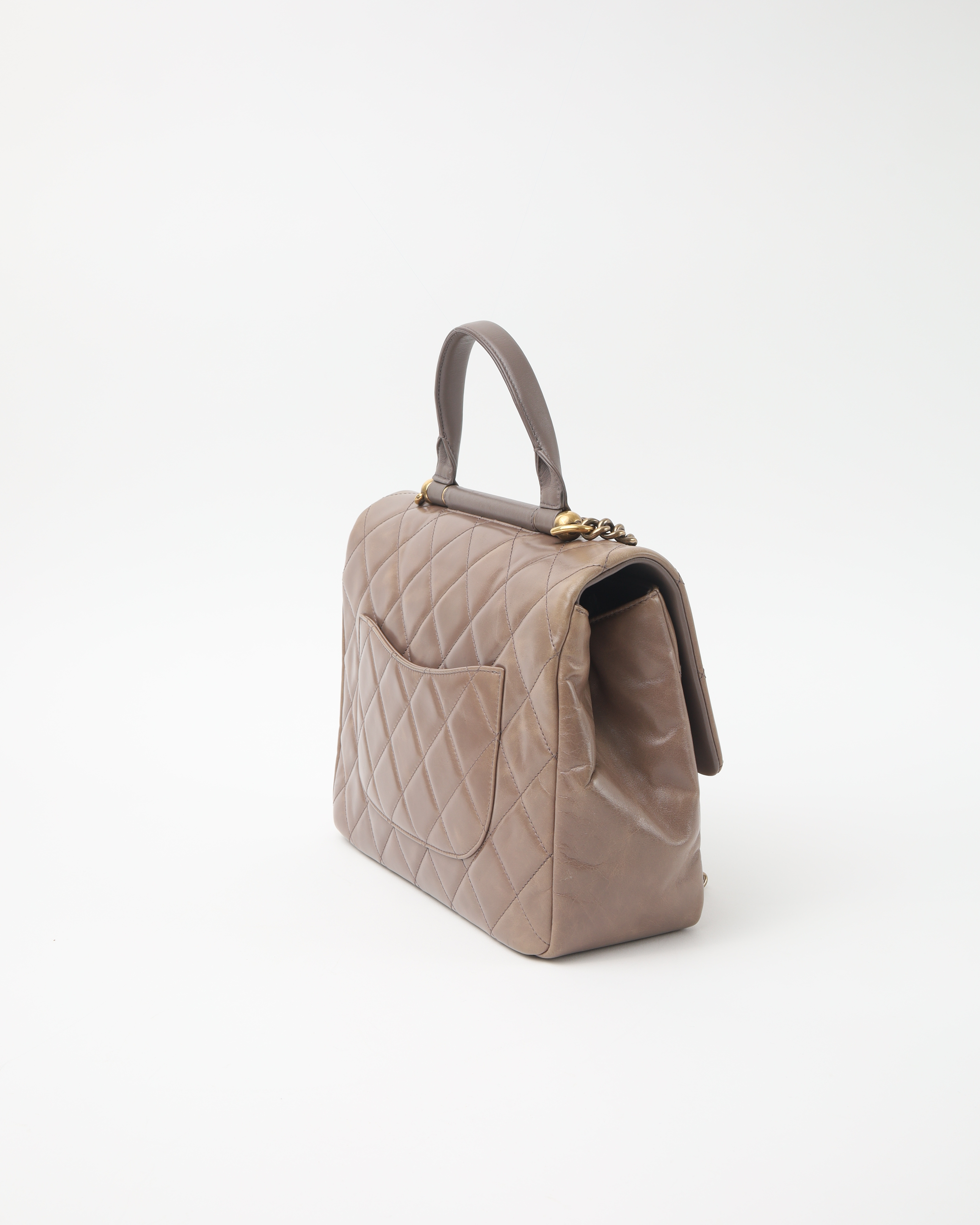 Pre-owned Chanel Paris-rome Gold Bar Bag