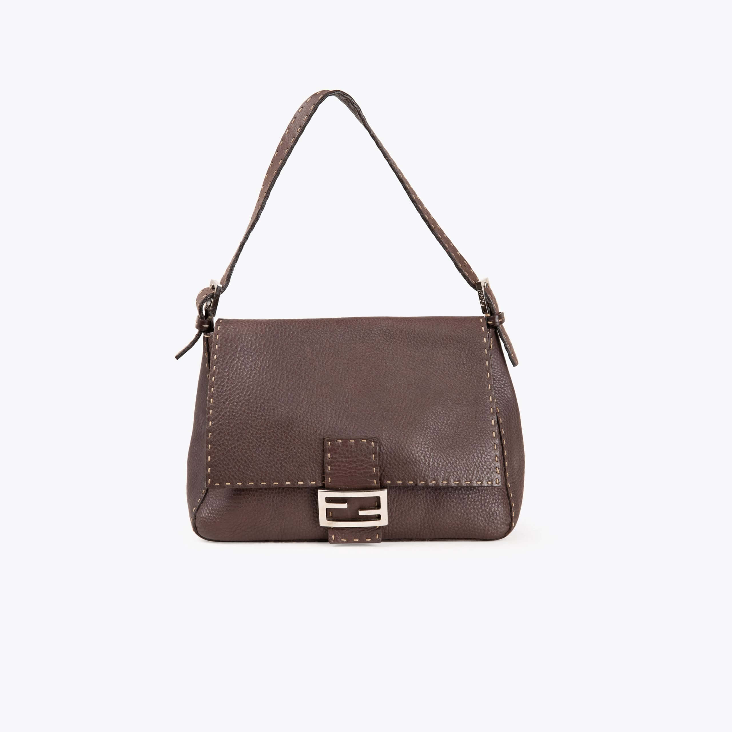 FENDI Selleria Mamma Baguette Shoulder Bag