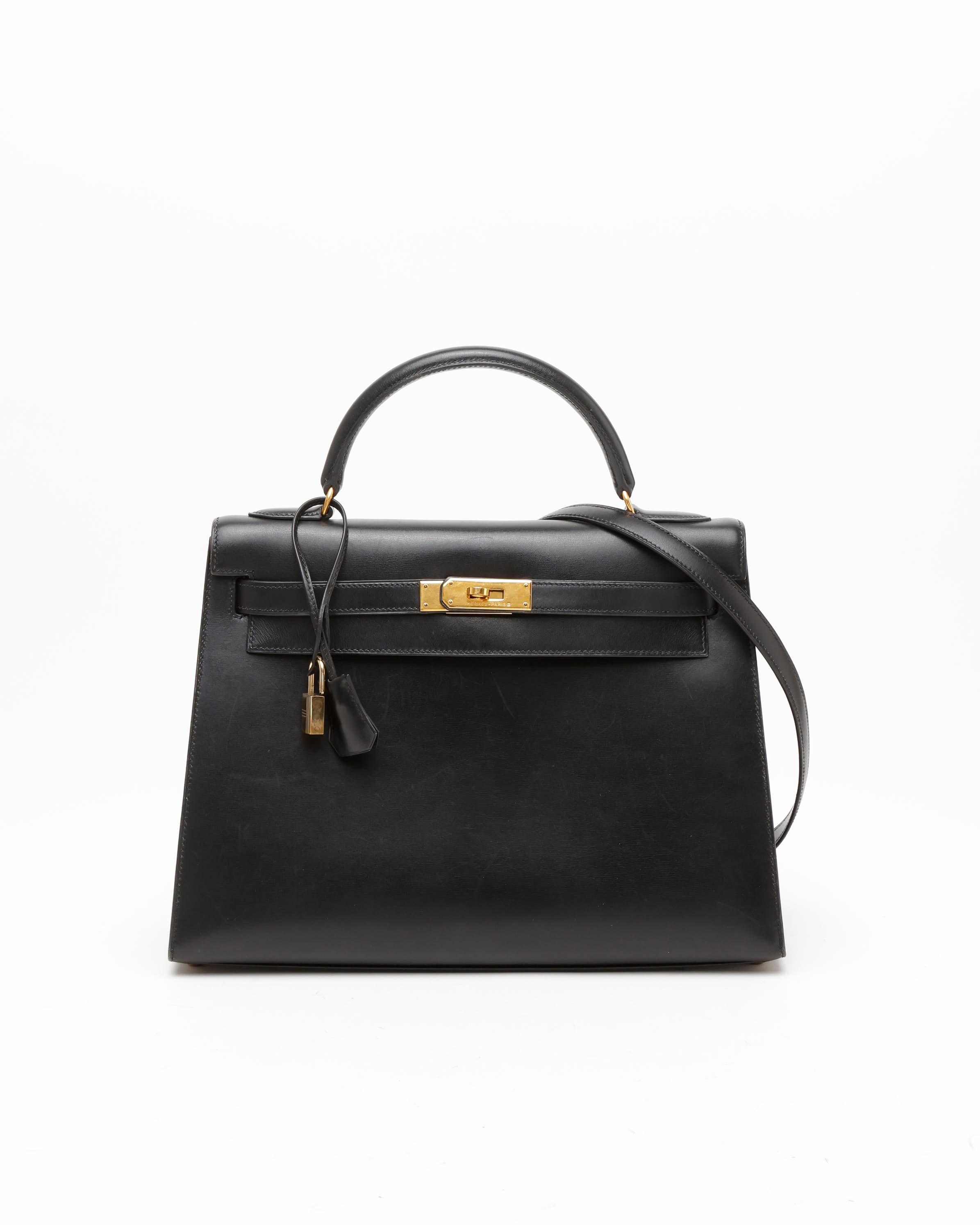 HERMÈS Kelly Sellier 32 Box Bag