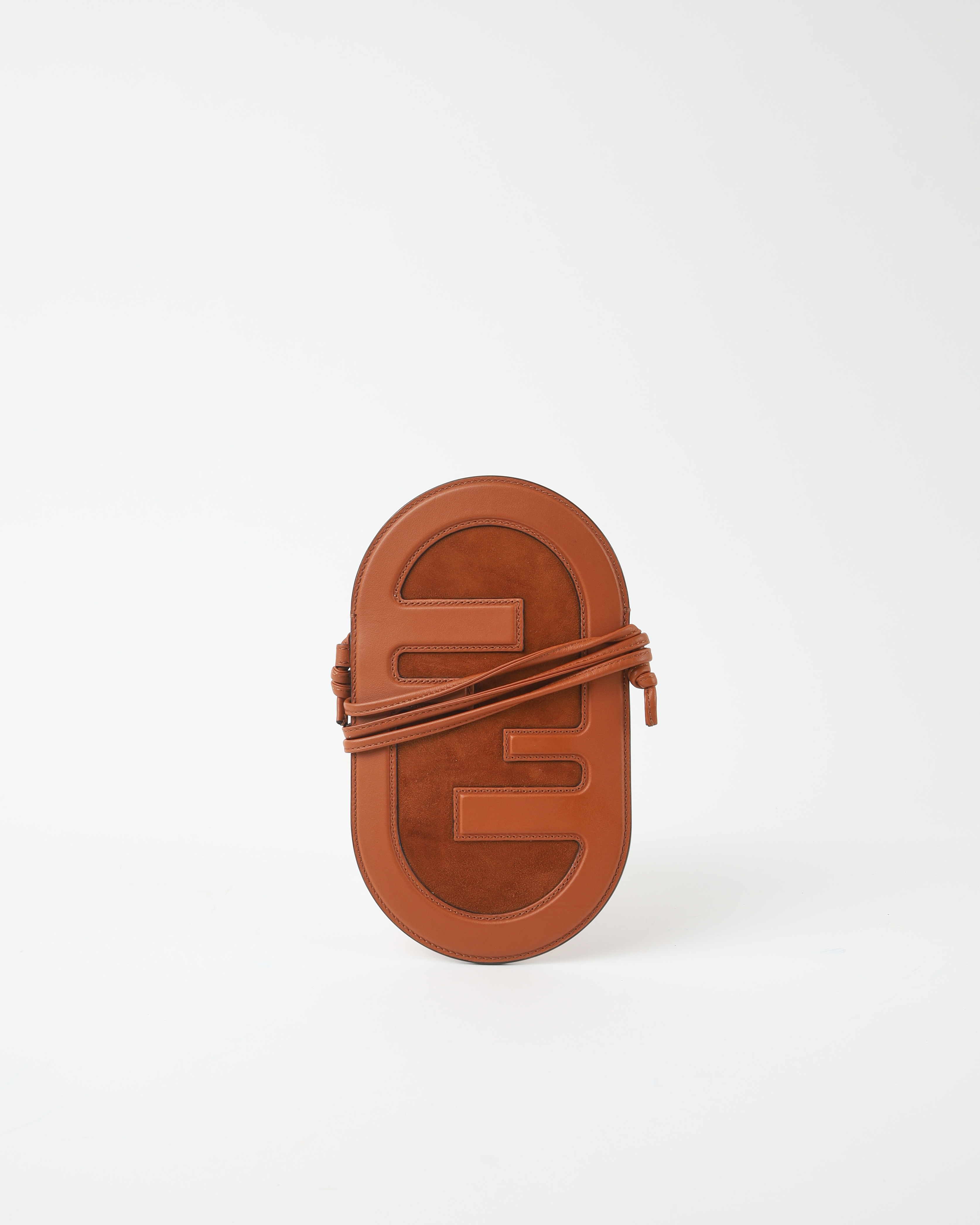 FENDI Auroch Phone Card Holder Crossbody Pouch
