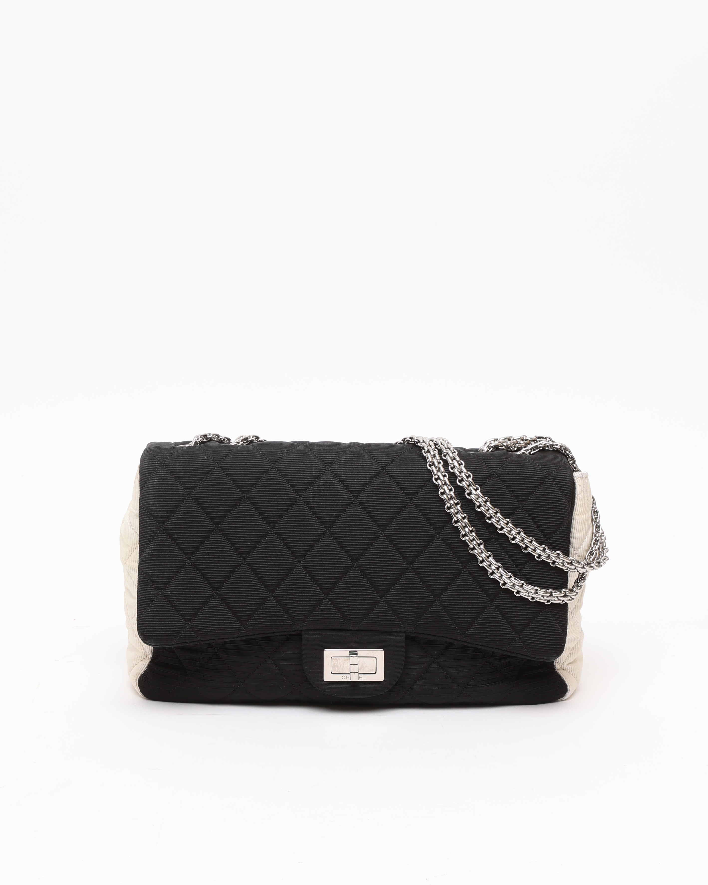 CHANEL Jumbo Bicolor 2-55 Reissue Bag