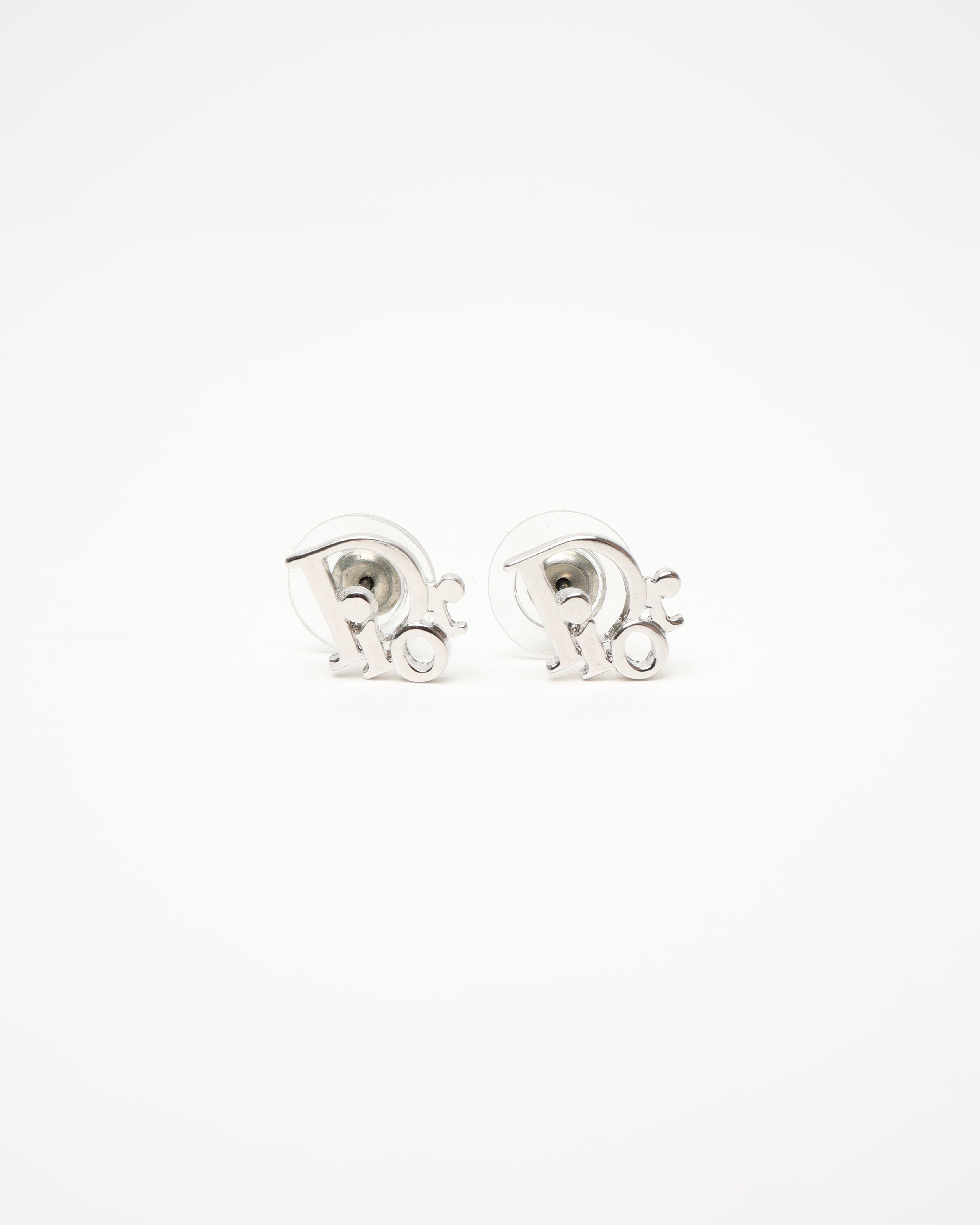 CHRISTIAN DIOR Diorissimo Logo Earrings