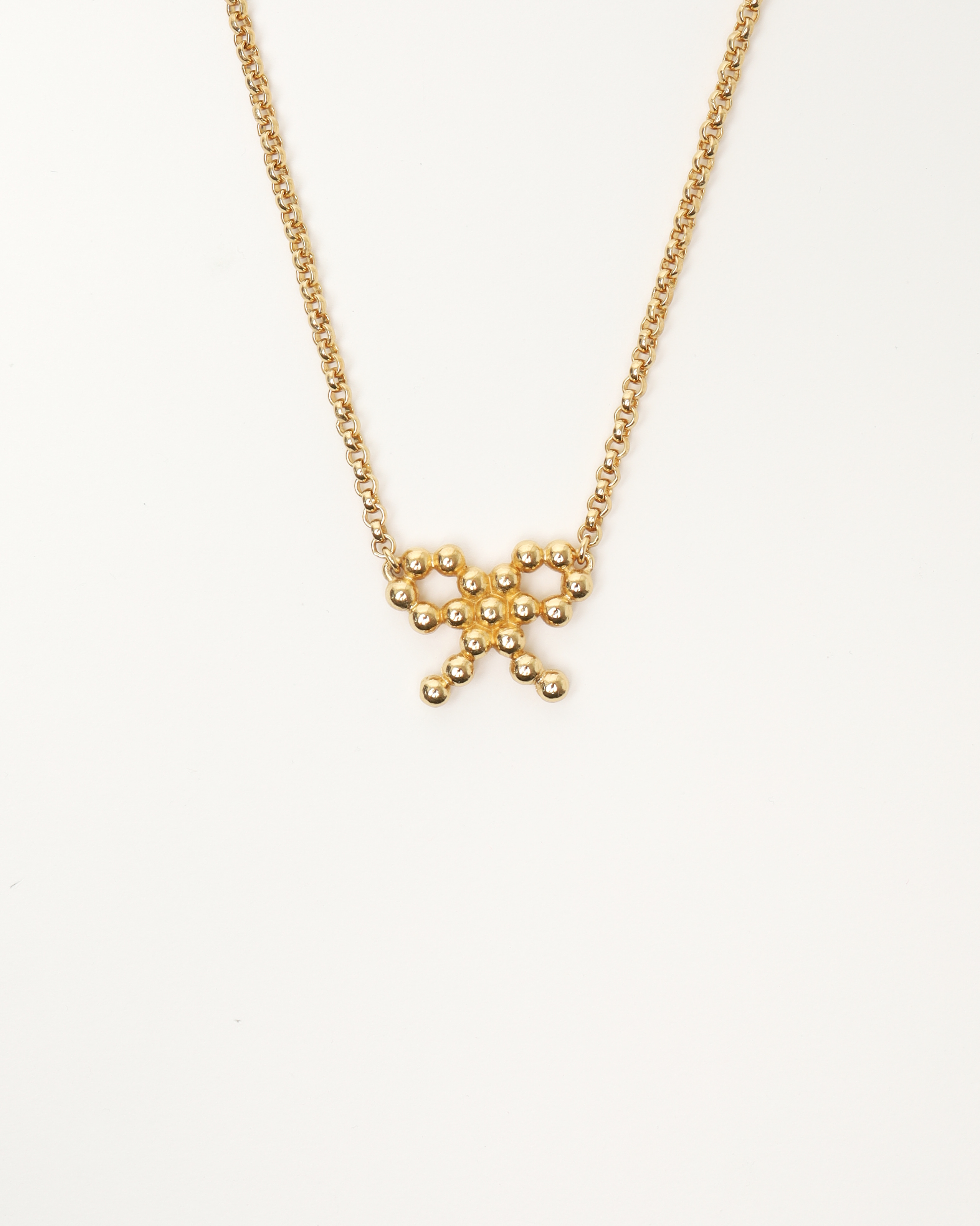 Dior Christian Ribbon Necklace