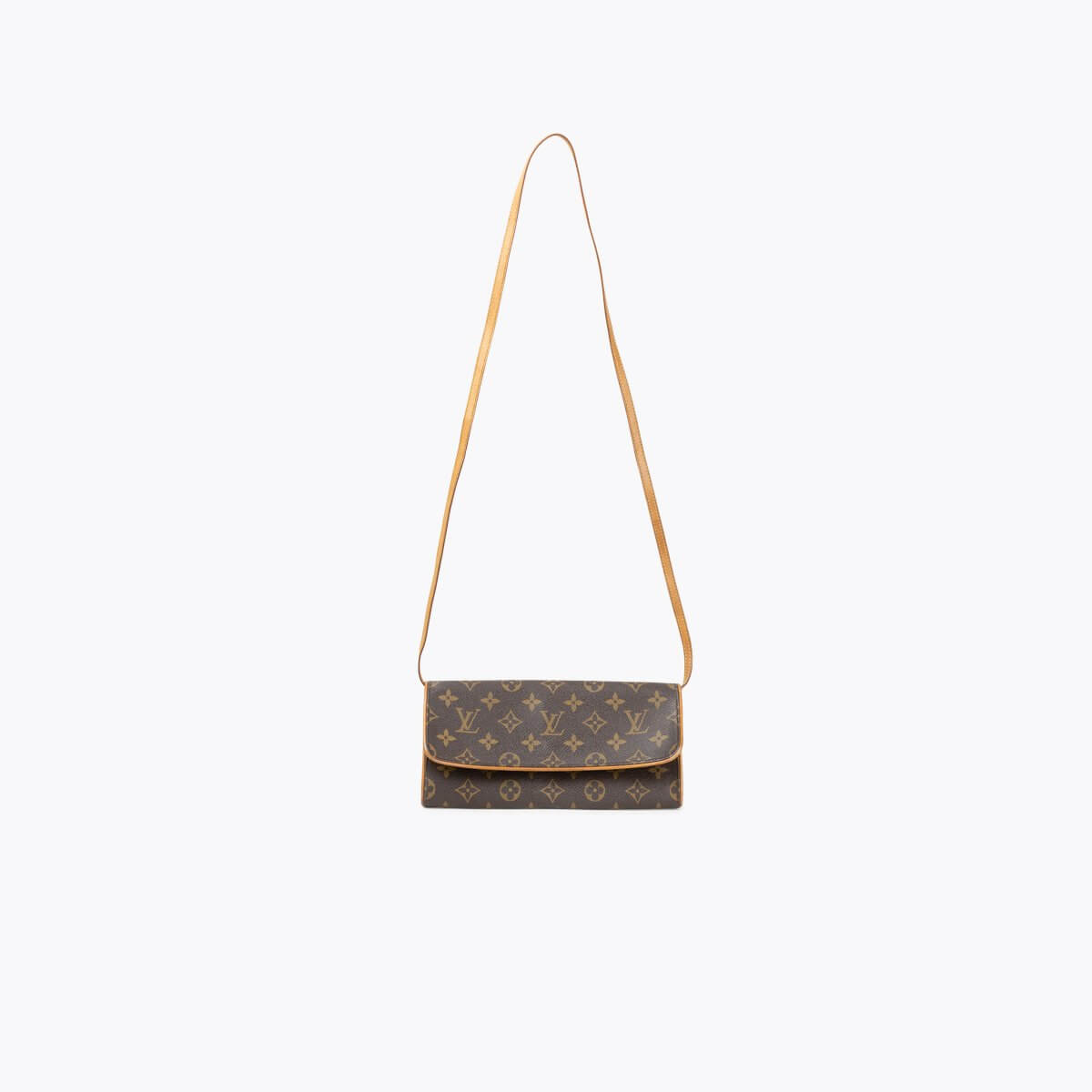 LOUIS VUITTON Monogram Pochette Twin GM Bag