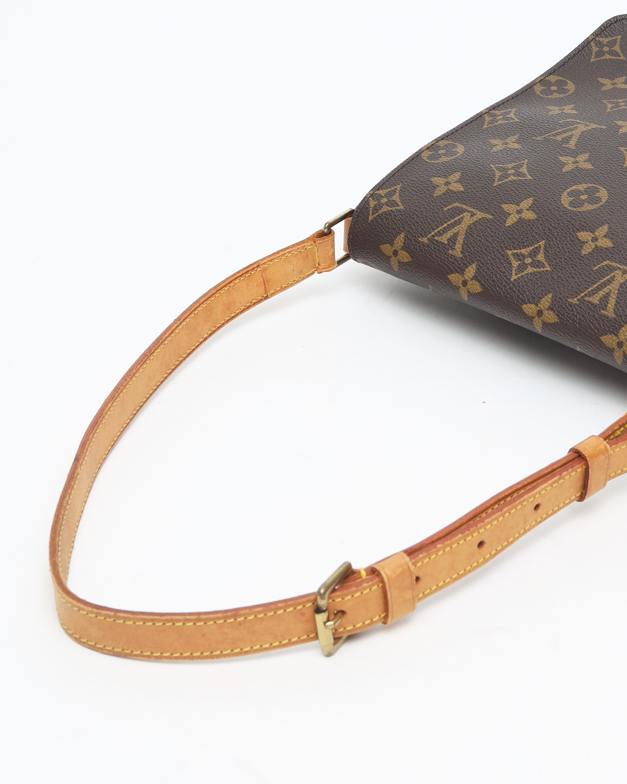 Pre-owned Louis Vuitton Monogram Musette Salsa Shoulder Bag In Brown