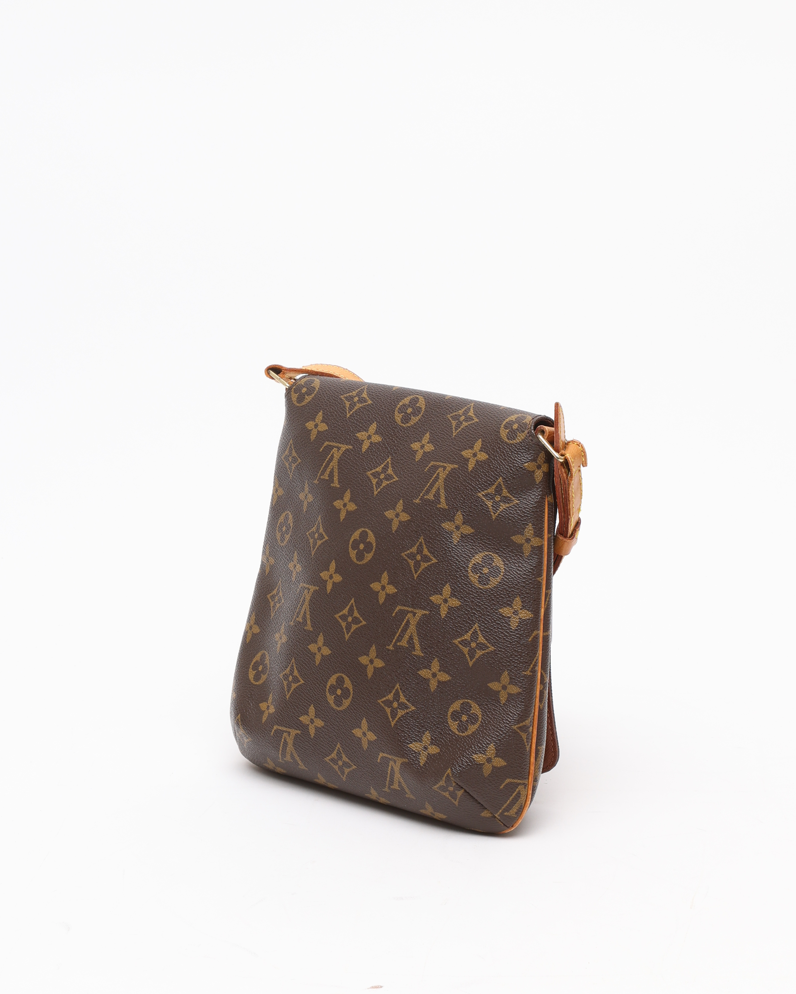 Pre-owned Louis Vuitton Monogram Musette Salsa Shoulder Bag In Brown